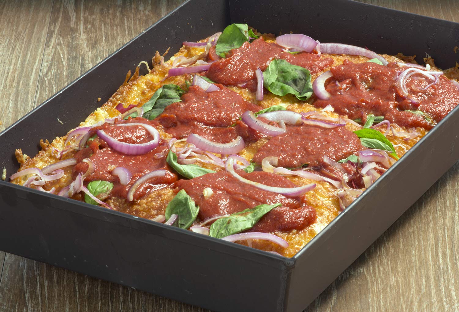Lloyd Pans Detroit Style Pizza Pan 10 by 14 by 2.5 Inch -PSTK - Image 3