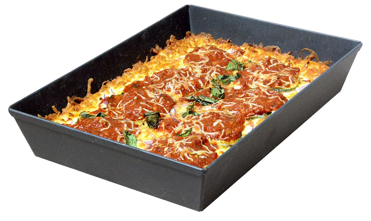 Lloyd Pans Detroit Style Pizza Pan 10 by 14 by 2.5 Inch -PSTK - Image 5