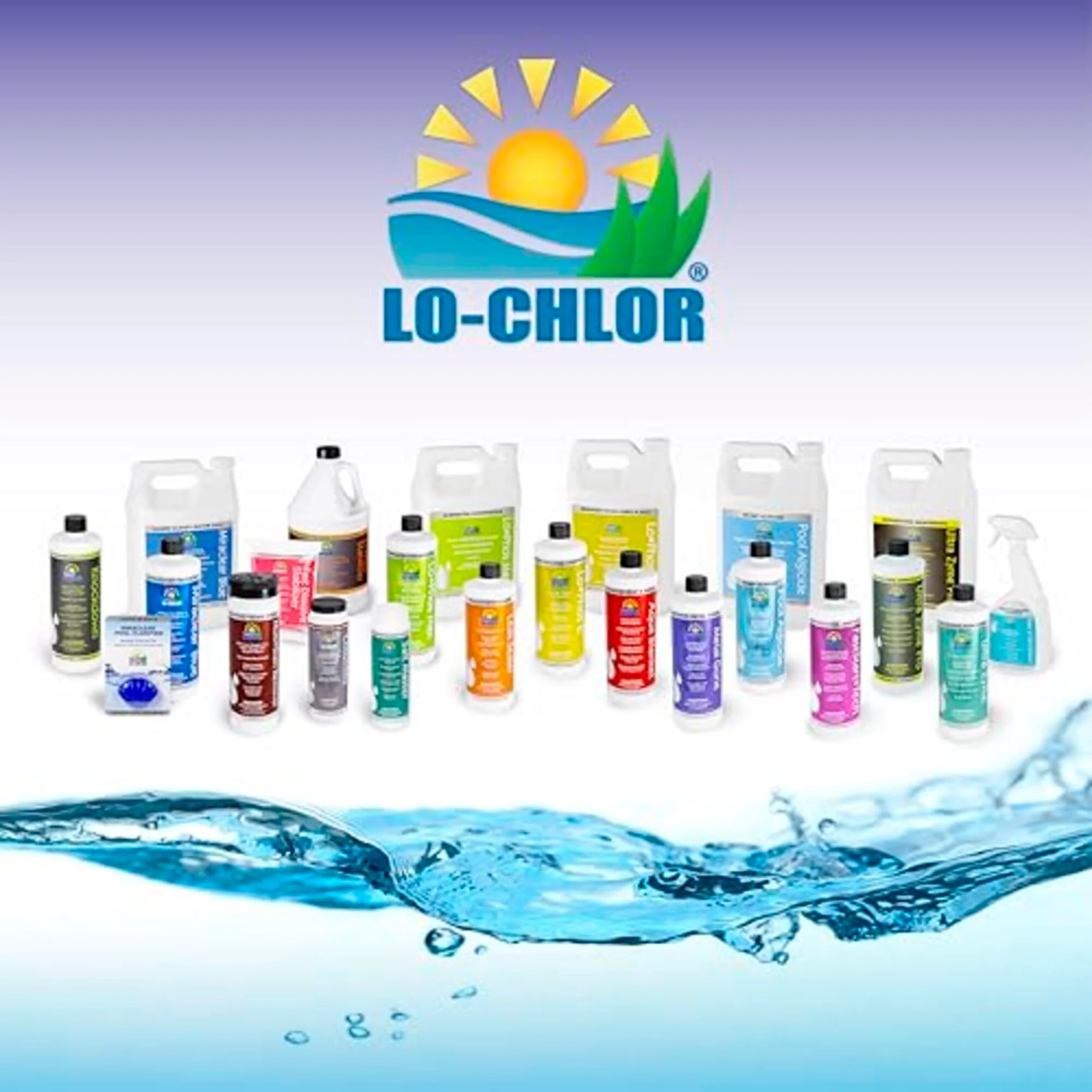 LO-CHLOR Aqua Blanket - The Liquid Solar Blanket for Pools and Energy Saving Liquid Pool Cover, Non-Toxic and Safe Pool Evaporation Prevention, Greatly Reduces Heat and Chemical Loss AB009-12 (128 Oz) - Image 2