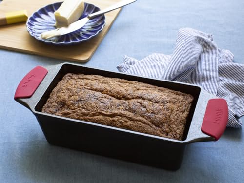 Lodge Cast Iron Loaf Pan 8.5x4.5 Inch, Black - Image 15