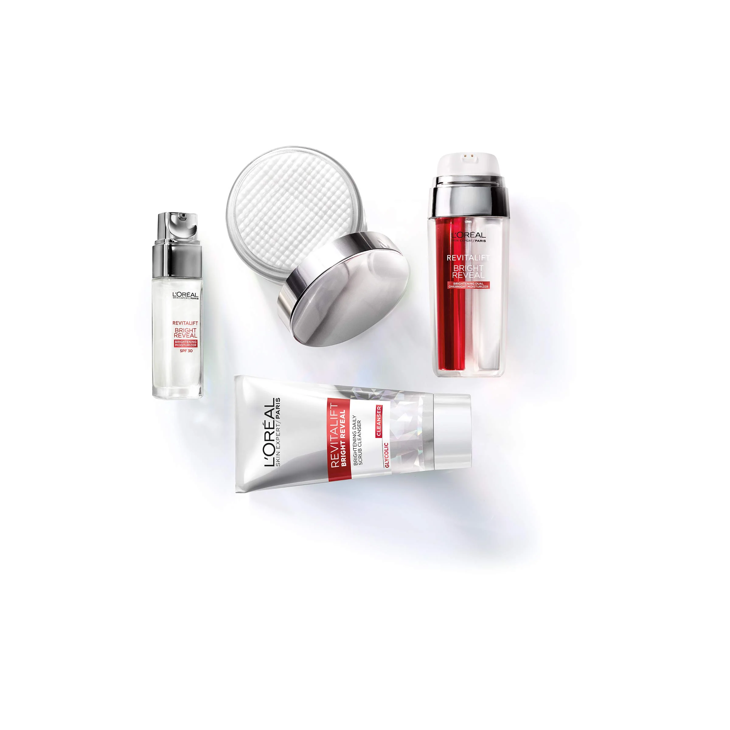L'Oréal Paris Revitalift Bright Reveal Anti-Aging Day Cream with SPF 30 with Glycolic Acid, Vitamin C & Pro-Retinol to Reduce Wrinkles & Brighten Skin, 1 fl. oz. - Image 8