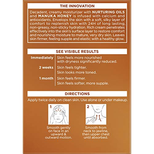 L'Oreal Paris Skincare Age Perfect Hydra-Nutrition Anti-Aging Day Cream with Manuka Honey Extract, 1.7 Ounce - Image 5