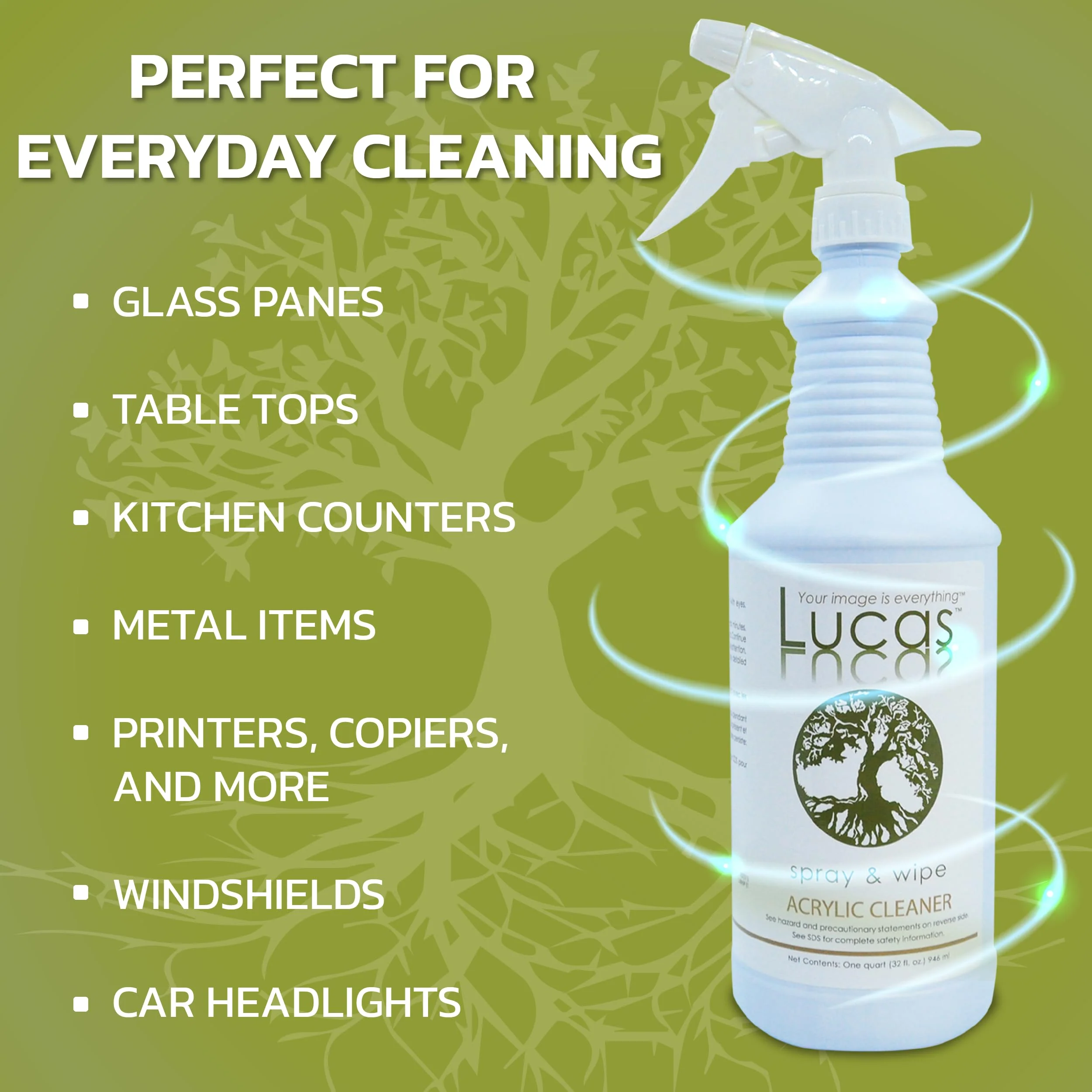 LUCASOL Acrylic and Plastic Cleaner, 32 Ounce - Image 4