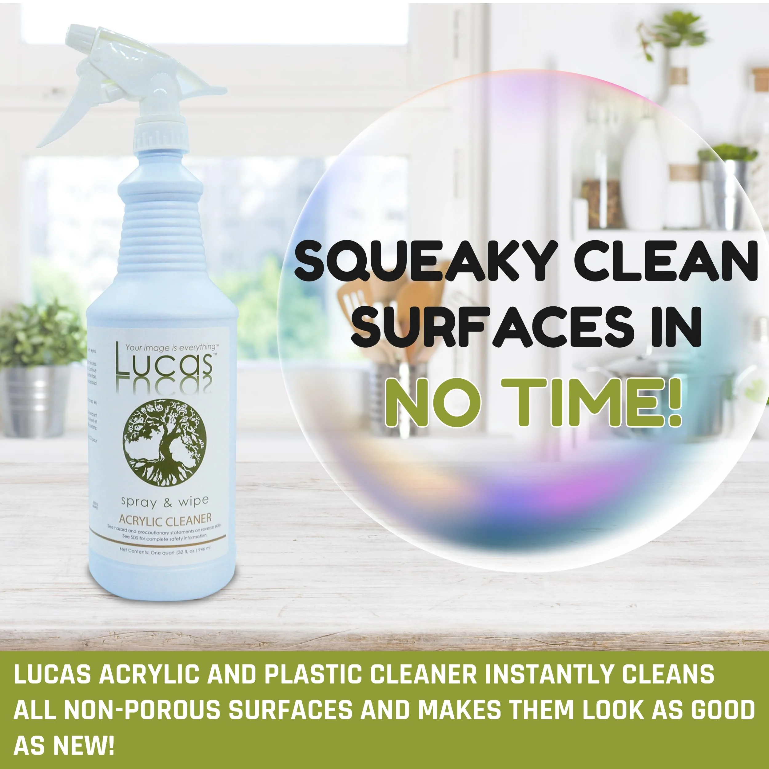 LUCASOL Acrylic and Plastic Cleaner, 32 Ounce - Image 8