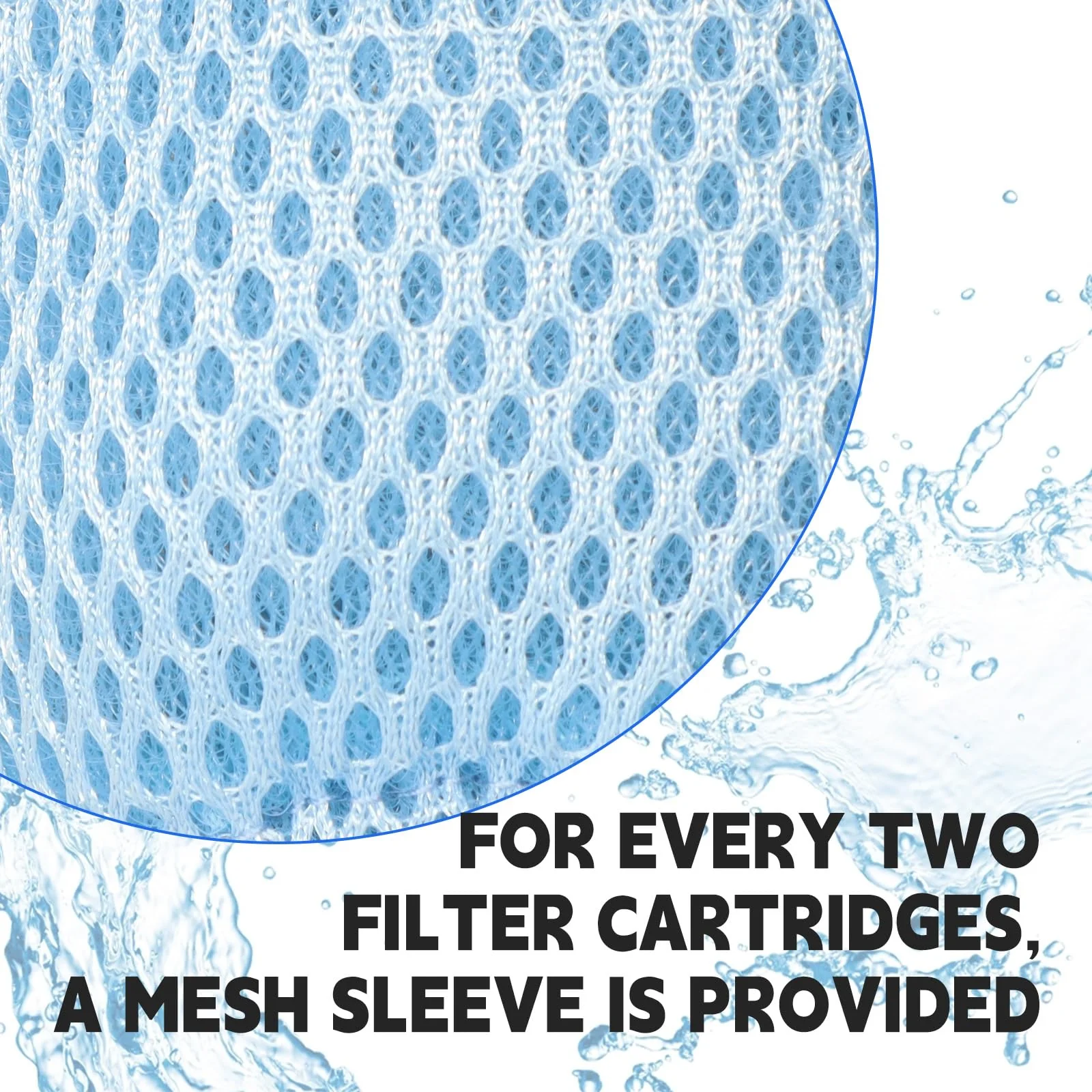 Lucasou 60% Denser Filter, High-Efficiency Screw-in Hot Tub spa Filters Replacement Compatible with All Relxtime, Aleko, Wejoy, Aquaspa Hot Tubs & Other Spas (6 Filters + 3 Filter Bags) - Image 5