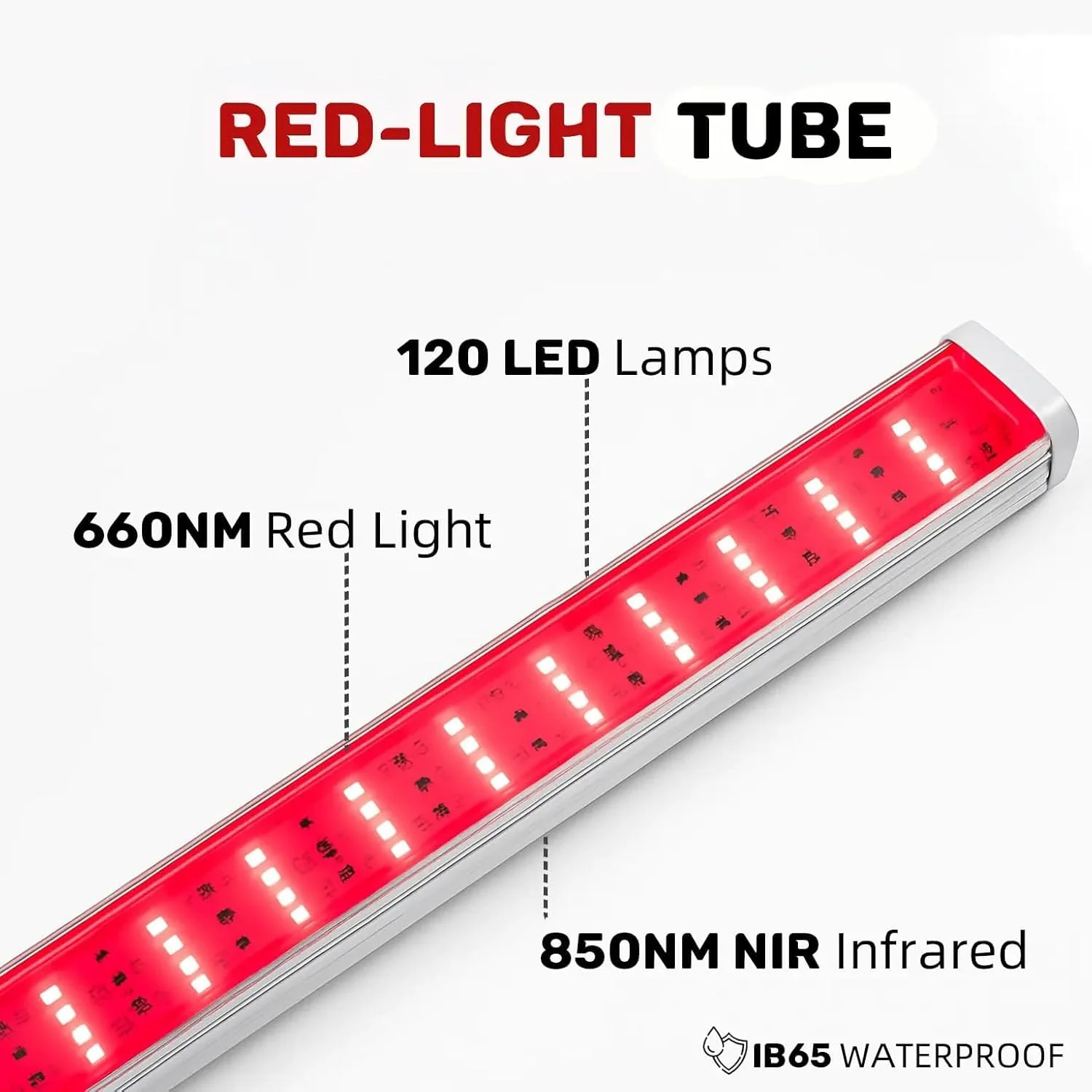Lucear Red Light for Sauna 660nm and 850nm Infrared Therapy Panel for Portable Sauna Accessories - Image 3