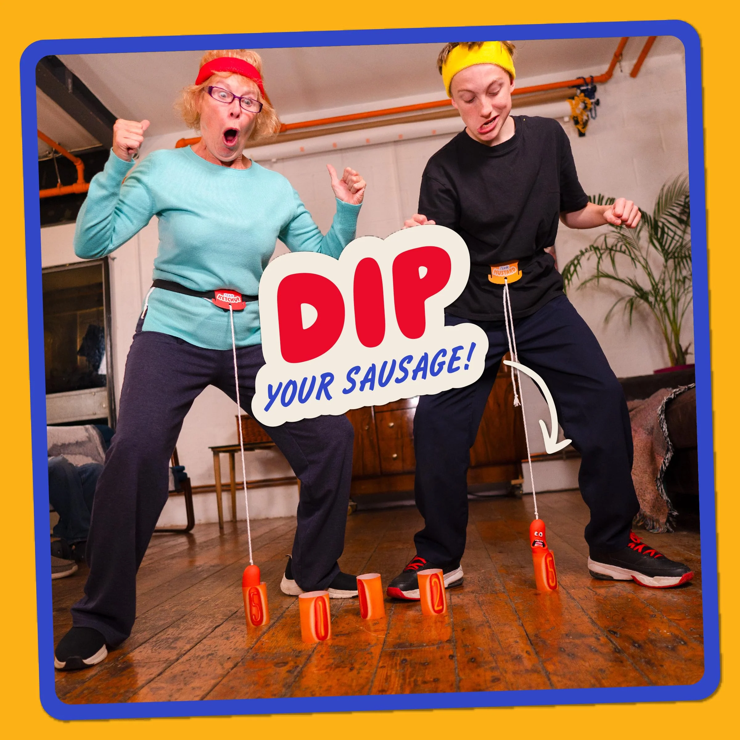 Lucky Egg Swing Your Sausage - Fun Family Party Games for Groups - Indoor Games for Adults and Kids - Perfect for Family Gatherings, Birthdays, and Christmas Party Games for Adults Game Night - Image 6