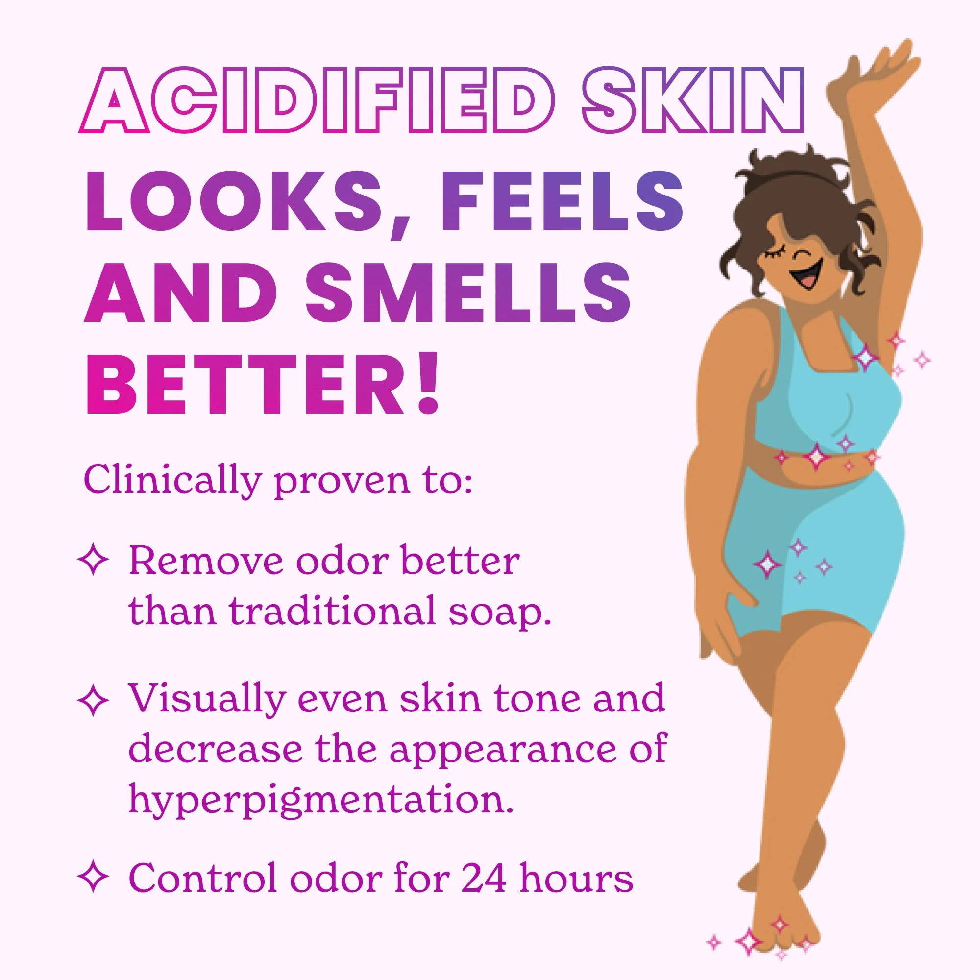 Lume Acidified Body Wash - 24-Hour Odor Control - Removes Odors Better Than Soap - Moisturising Formula - Formulated Without SLS or Parabens - OB/GYN Developed - 240ml (Clean - Image 5