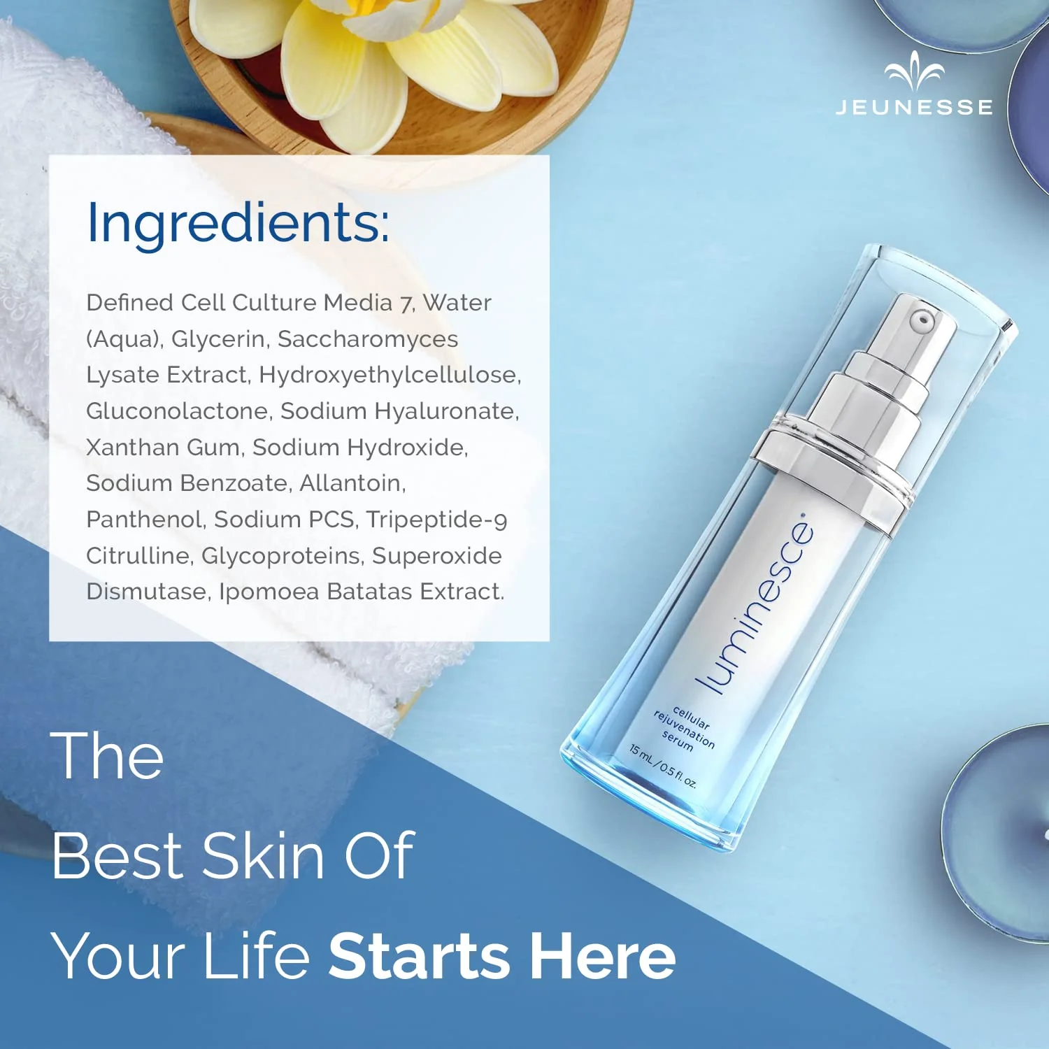 Luminesce Jeunesse Cellular Rejuvenation Serum, 15ml (0.5 oz) - Image 6