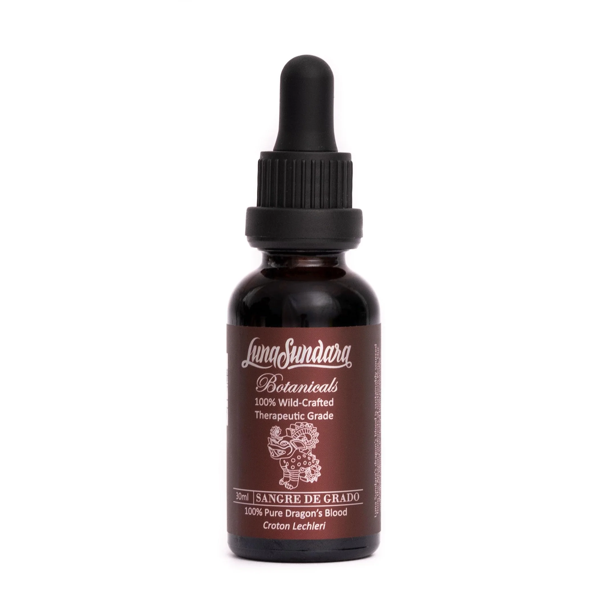 Luna Sundara Dragon's Blood 100% Pure Raw Sangre de Grado 1 Oz (Croton Lechleri) Wild Crafted and Ethically Sourced Contains No Added Ingredients No Alcohol