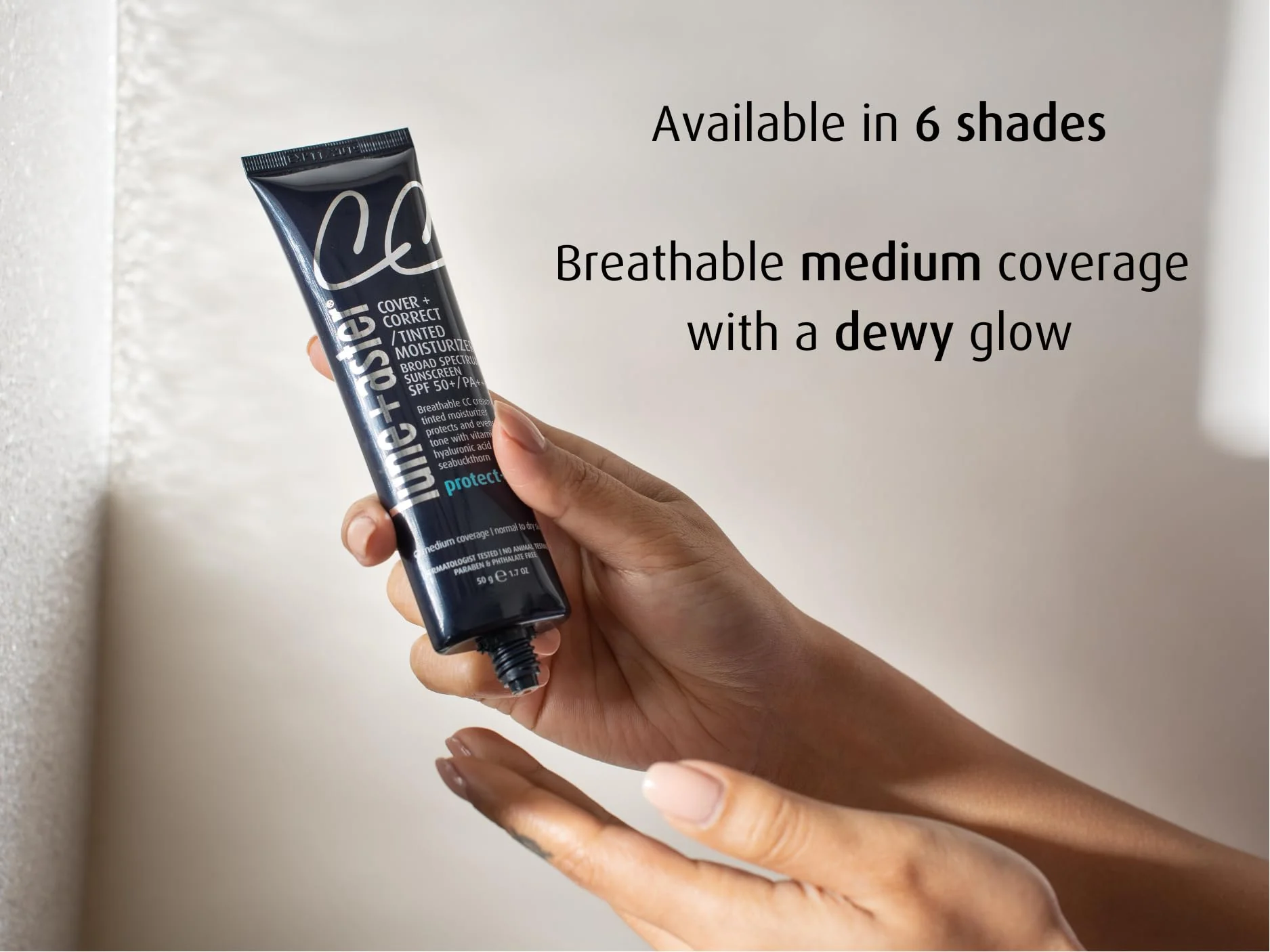 Lune+Aster CC Cream SPF 50/PA+++, shade=Medium by Lune+Aster - Image 7