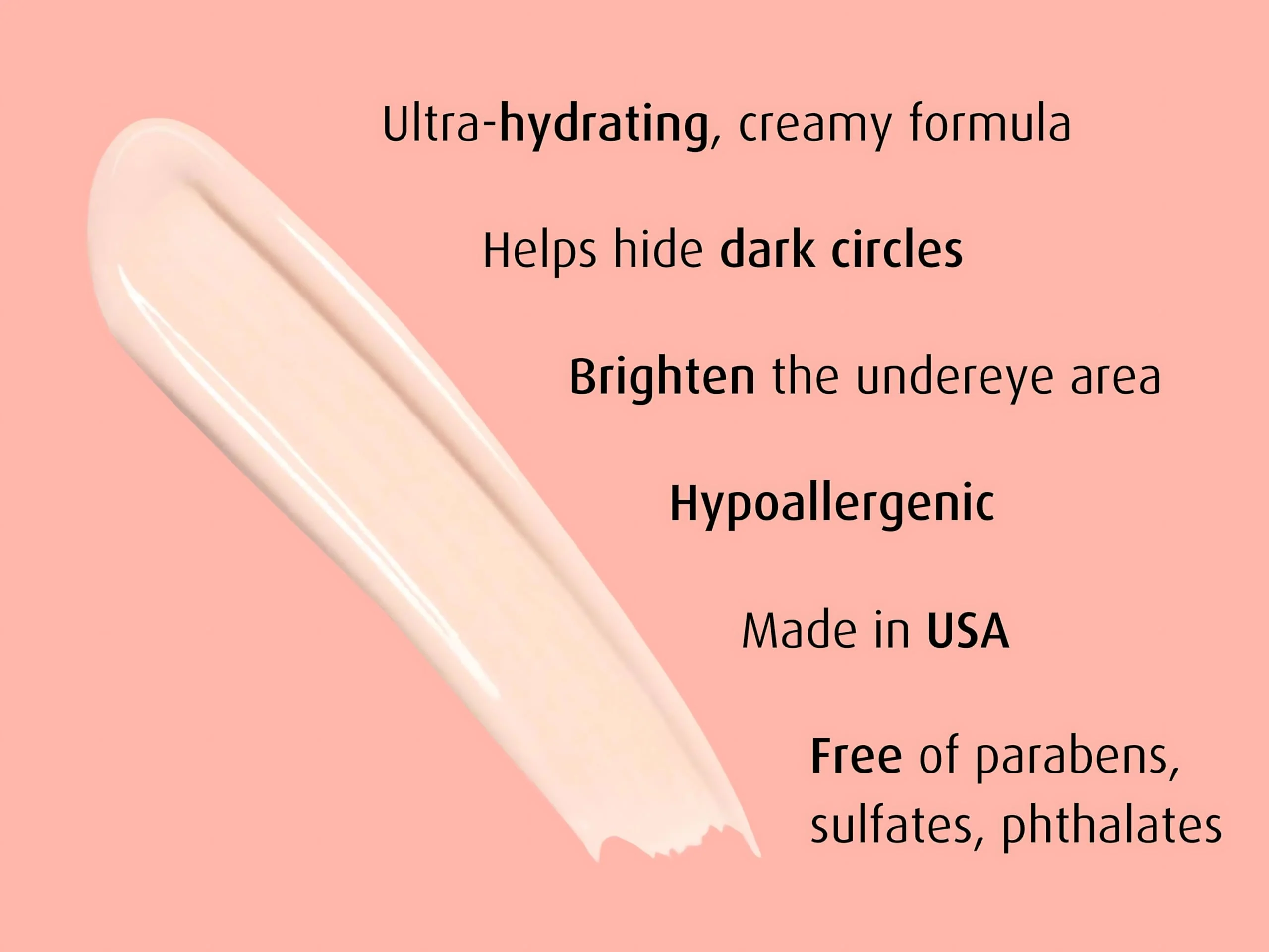 Lune+Aster RealGlow Undereye Brightener | Hide Dark Circles, Illuminate Eyes, Ultra-Hydrating Creamy Formula With Vitamin E. Hypoallergenic, Vegan, Paraben & Phthlate Free. - Image 2