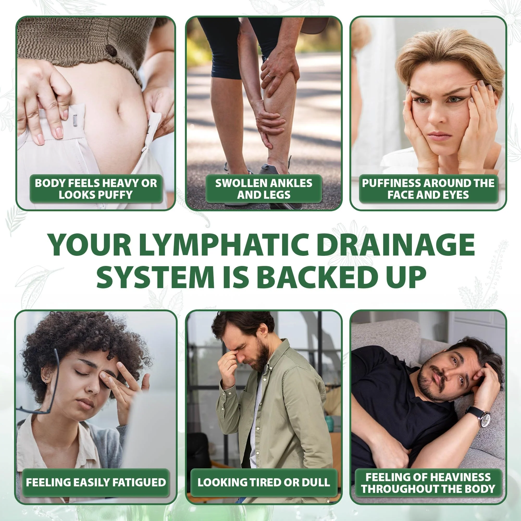 Lymphatic Drainage Capsules Natural Herbal Supplement for Immune Health & Fluid Balance, with Echinacea, Dandelion, and Burdock 60 Capsules - Image 5