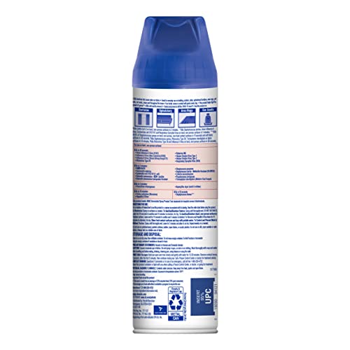 Lysol Fabric Disinfectant Spray, Sanitizing and Antibacterial Spray, For Disinfecting and Deodorizing Soft Furnishings, Lavender Fields 15 Fl. Oz (Pack of 3) - Image 8