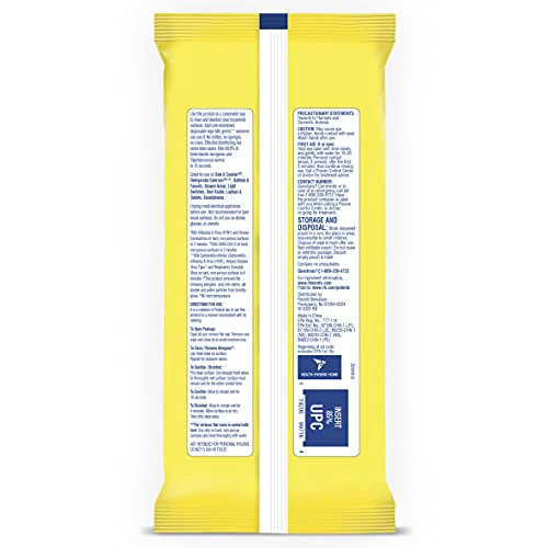 Lysol Handi-Pack Disinfecting Wipes, Brighter Horizon, Country Scent, (Pack of 4 - 320ct Total) - Image 7