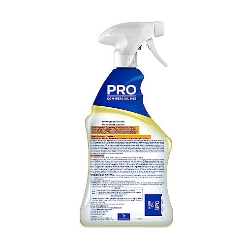Lysol Pro All-Purpose Cleaner - Advanced Deep Cleaning Sanitizing and Disinfecting Spray - Lemon Breeze Scent - 32 oz Bottle (946 ml) - Pack of 12 - Commercial Use for Hotels, Facilities, Offices - Image 6