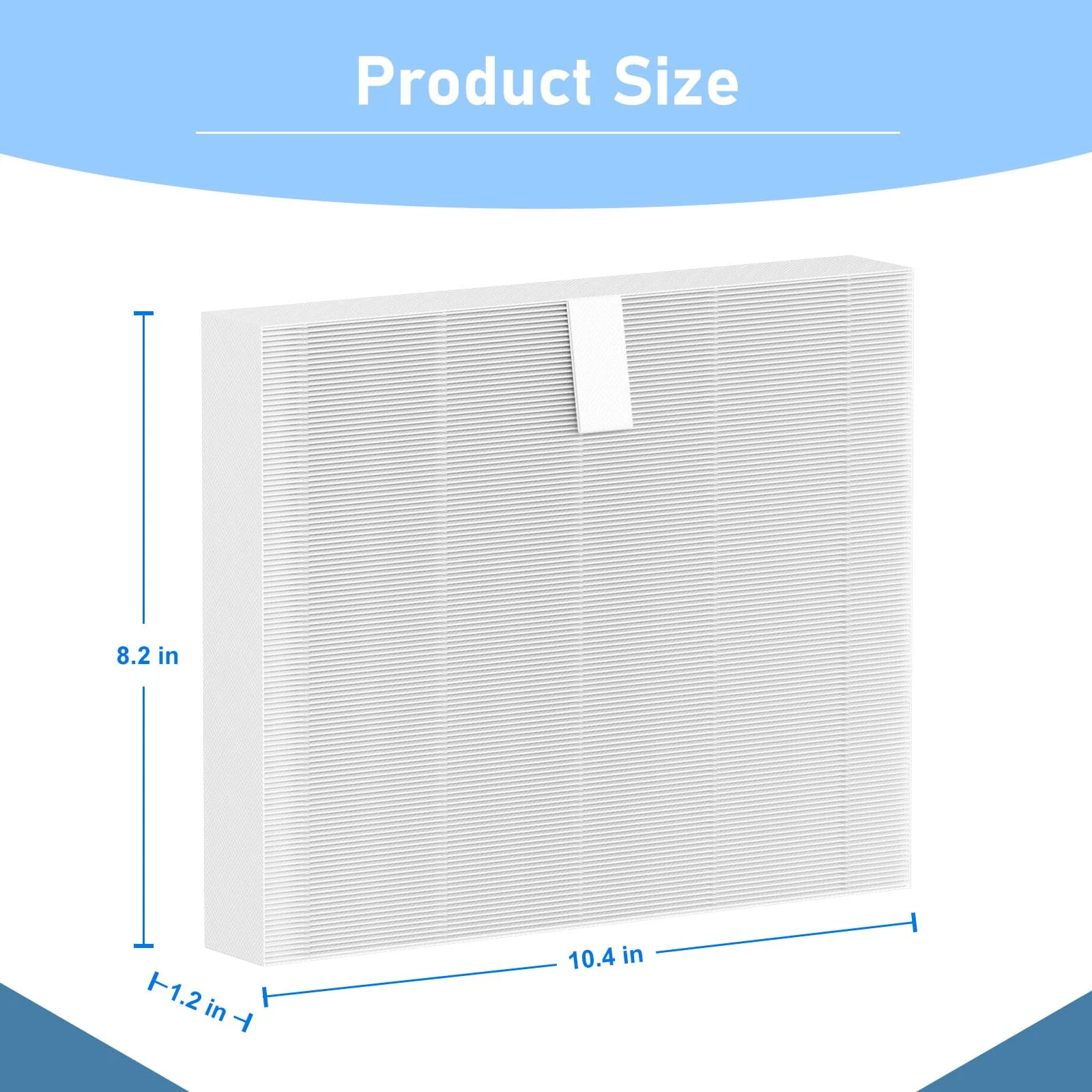 Macaberry 10-00814 Hot Tub Spa Flat Filters Compatible with Bullfrog M Series M6 M7 M8 M9, Swim Series S150 S180XD S200 and A Series A5 A6 A7 A8 A9 (2023 to Present) 4 Pack - Image 3