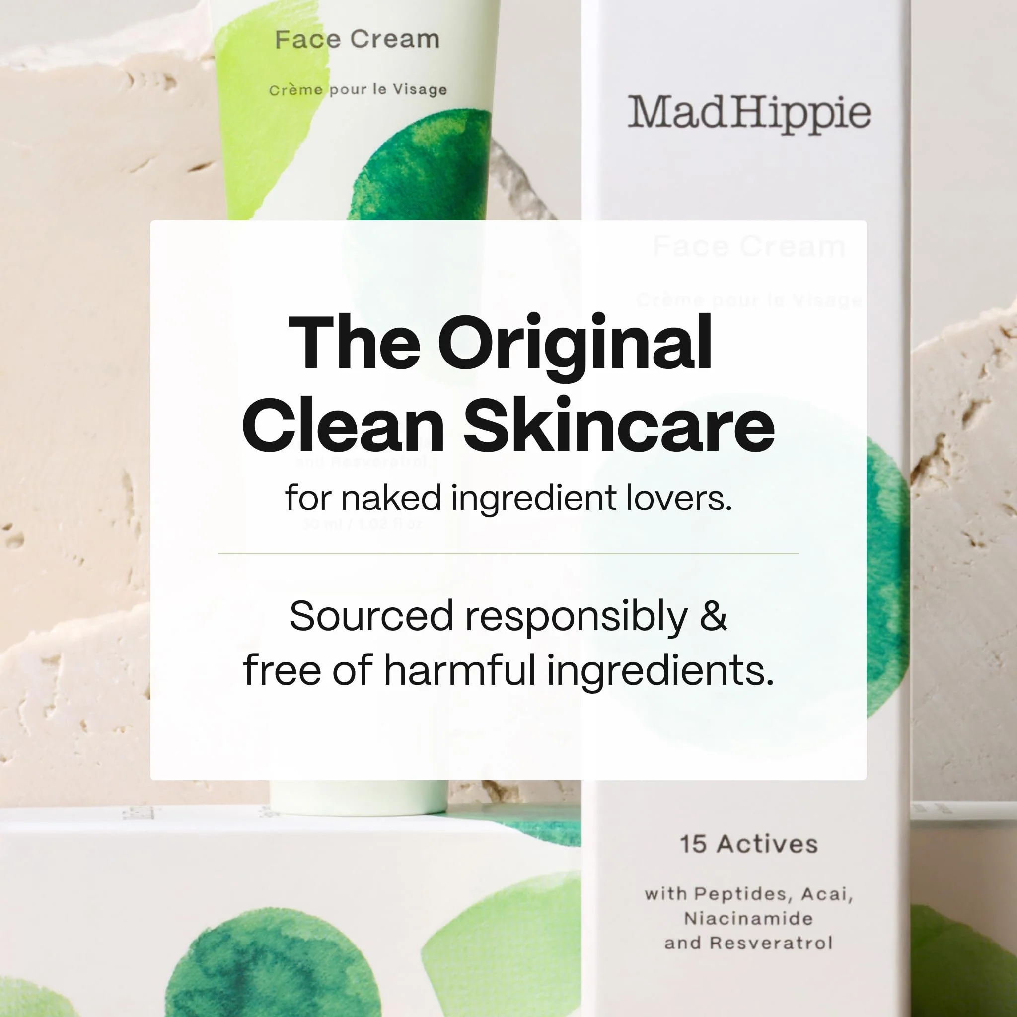 Mad Hippie Face Cream – Age-Defying Face Moisturizer & Skin Tightening Cream with Niacinamide, Advanced Peptides & Argan Oil (1.02 Oz) - Image 3