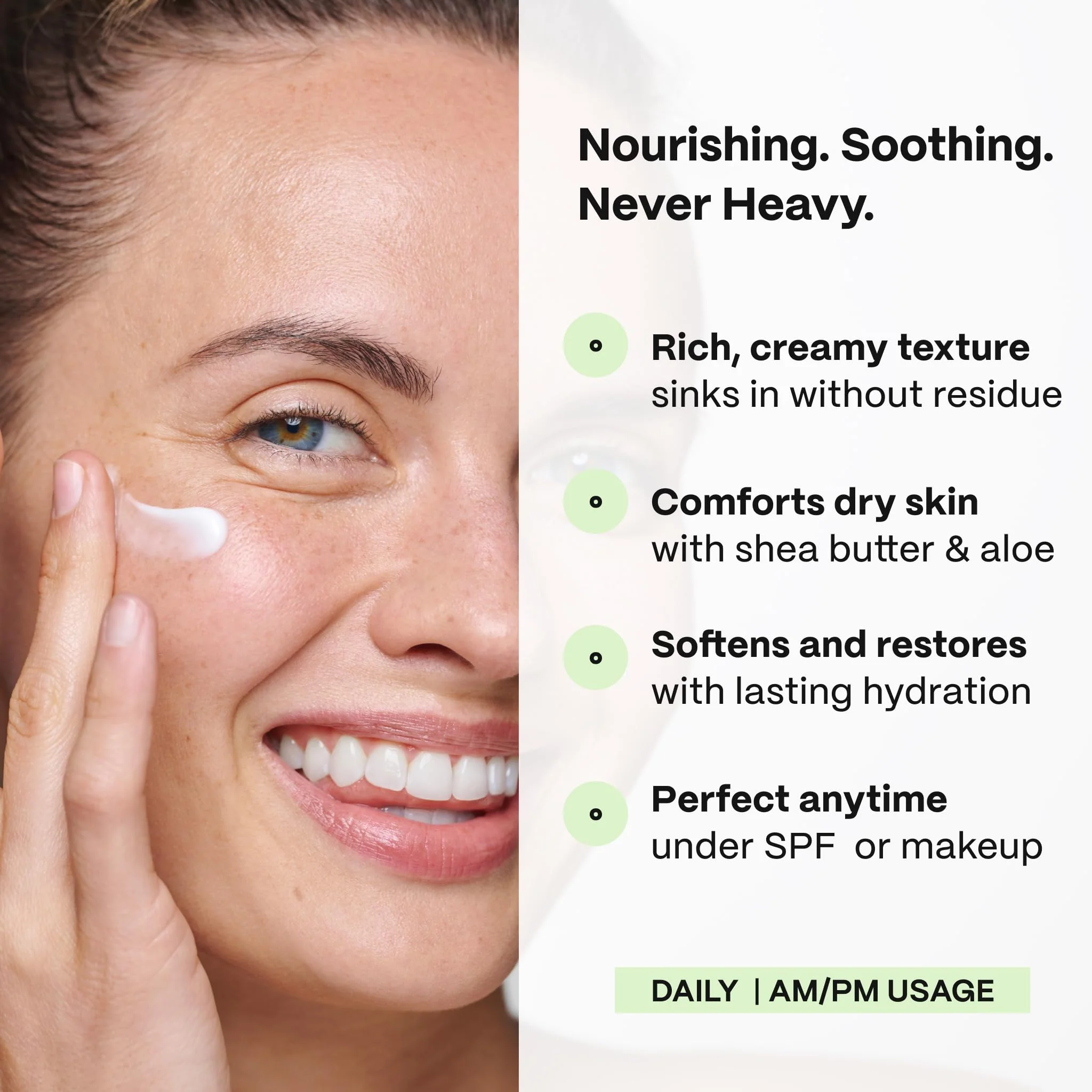 Mad Hippie Face Cream – Age-Defying Face Moisturizer & Skin Tightening Cream with Niacinamide, Advanced Peptides & Argan Oil (1.02 Oz) - Image 4