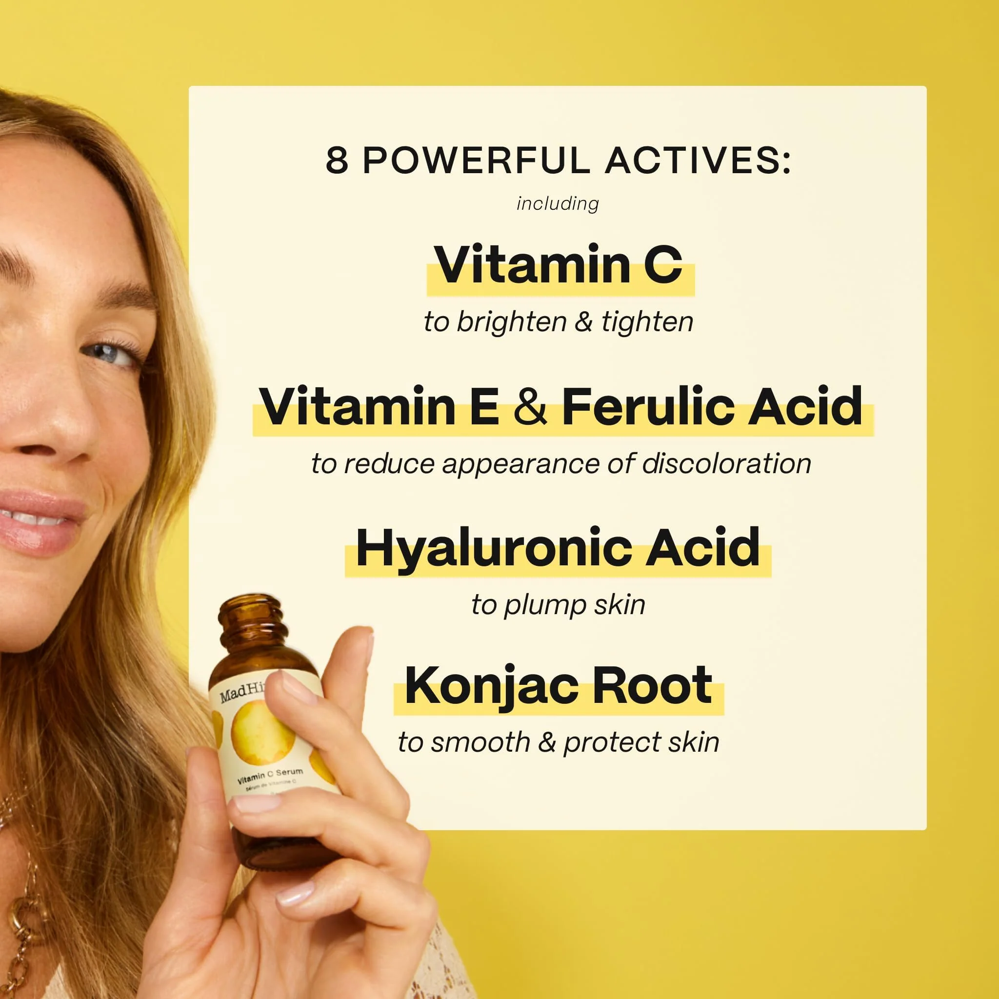 Mad Hippie Travel Face Serum Set – Skin-Brightening Vitamin C + Firming Super A Retinol, Day & Night Dual Pack, 0.5 Oz Ea - Image 4