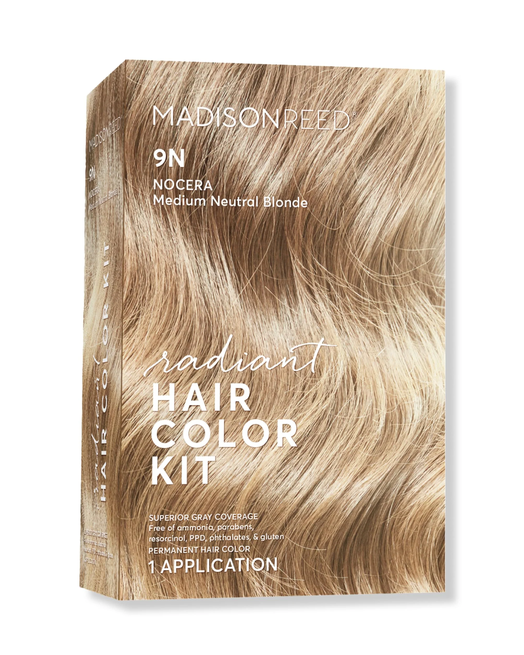 Madison Reed Radiant Hair Color Kit - 9N Medium Neutral Blonde (Nocera Blonde), Dimensional Gray Hair Blending Permanent Hair Dye, PPD-Free & Ammonia-Free, 1 Pack - Image 2