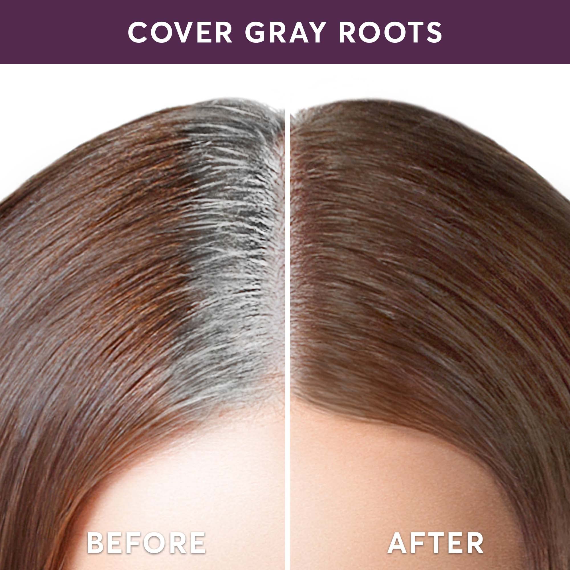 Madison Reed Root Touch Up Powder + Brow Filler – Terra Medium Brown, Instant Gray Coverage, Conceals Roots & Fills Brows, For Hairlines & Thinning Hair, Temporary, 0.13 oz (60 Uses) - Image 4