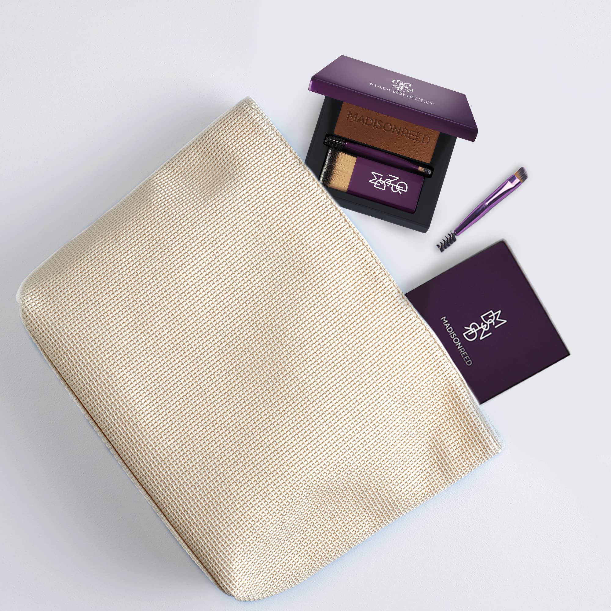 Madison Reed Root Touch Up Powder + Brow Filler – Terra Medium Brown, Instant Gray Coverage, Conceals Roots & Fills Brows, For Hairlines & Thinning Hair, Temporary, 0.13 oz (60 Uses) - Image 9