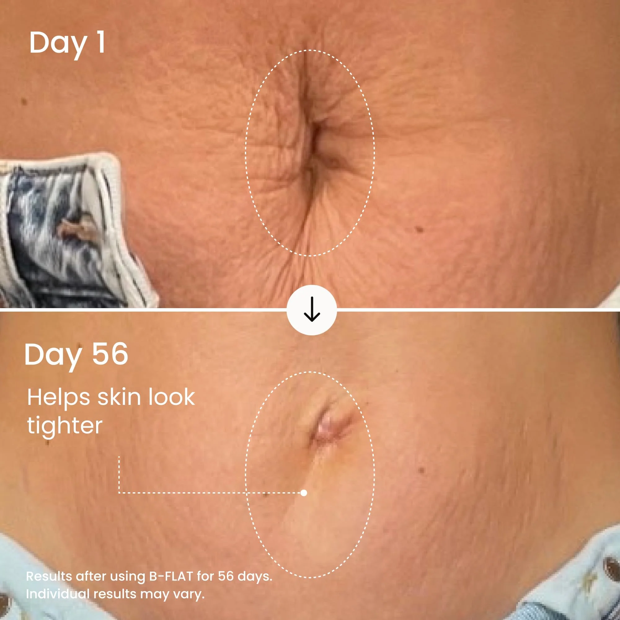 MAËLYS B-FLAT Belly Firming Cream for Women - Skin Tightening & Moisturizing Treatment with Shea Butter & Bentonite Clay - Smooths Look of Stretch Marks - Postpartum Body Care (3.4 Fl Oz) - Image 8