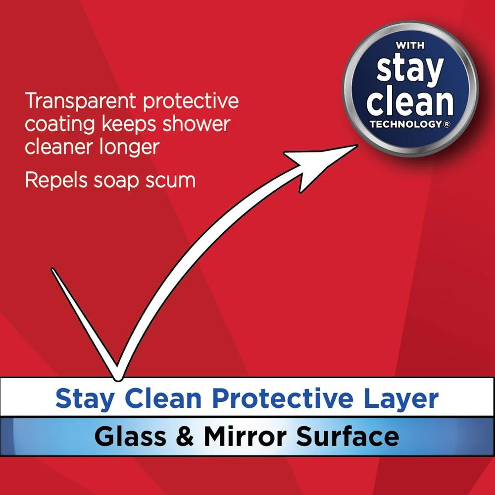 MAGIC Shower Glass and Mirror Cleaner Spray Bundle, Fog & Streak Free, Removes Soap Scum, Rust Stains, Fingerprints, Dirt, and Hard Water, Perfect for Shower Doors, Window, Glass Surfaces, 28 Fl Oz - Image 7