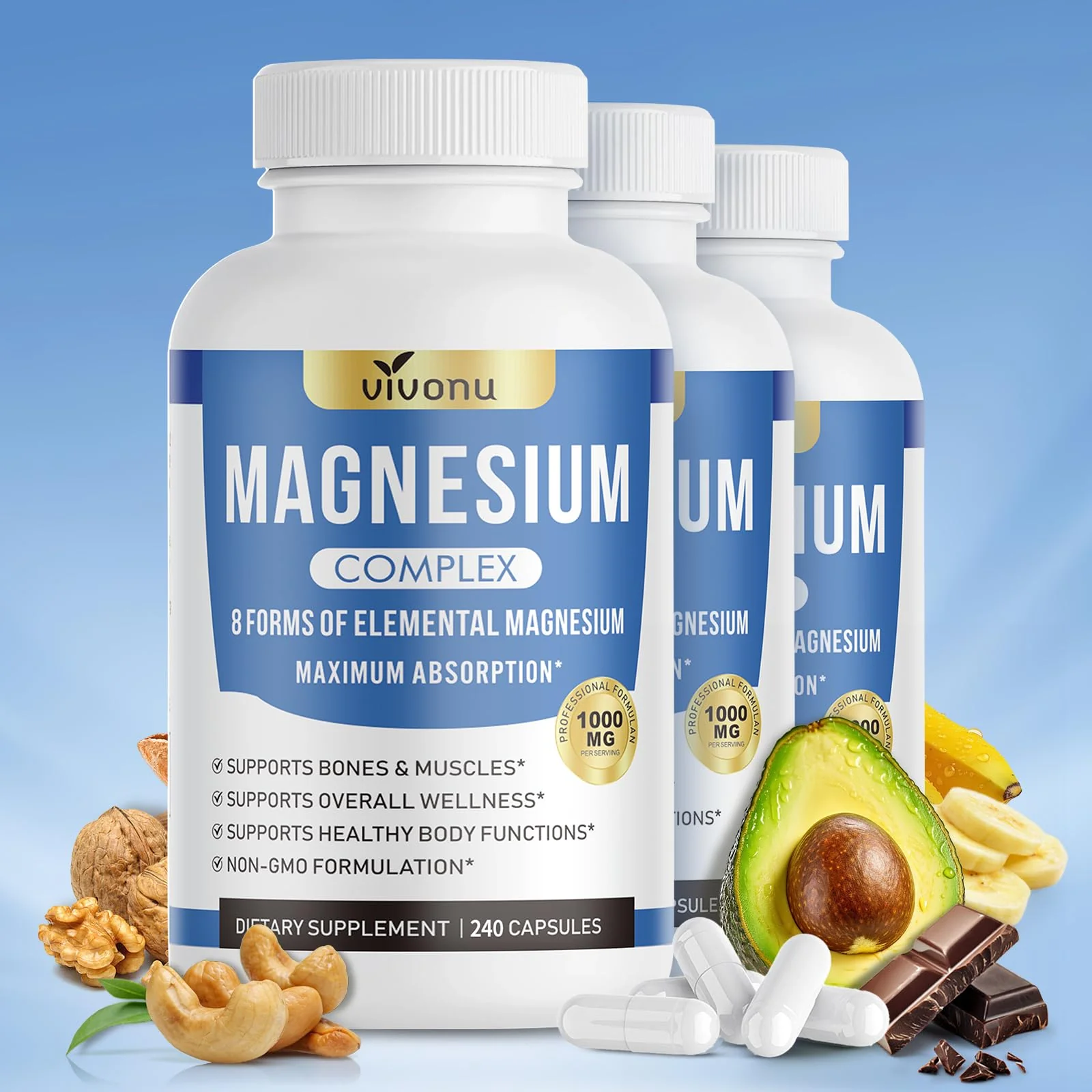 Magnesium Complex 240 Capsules