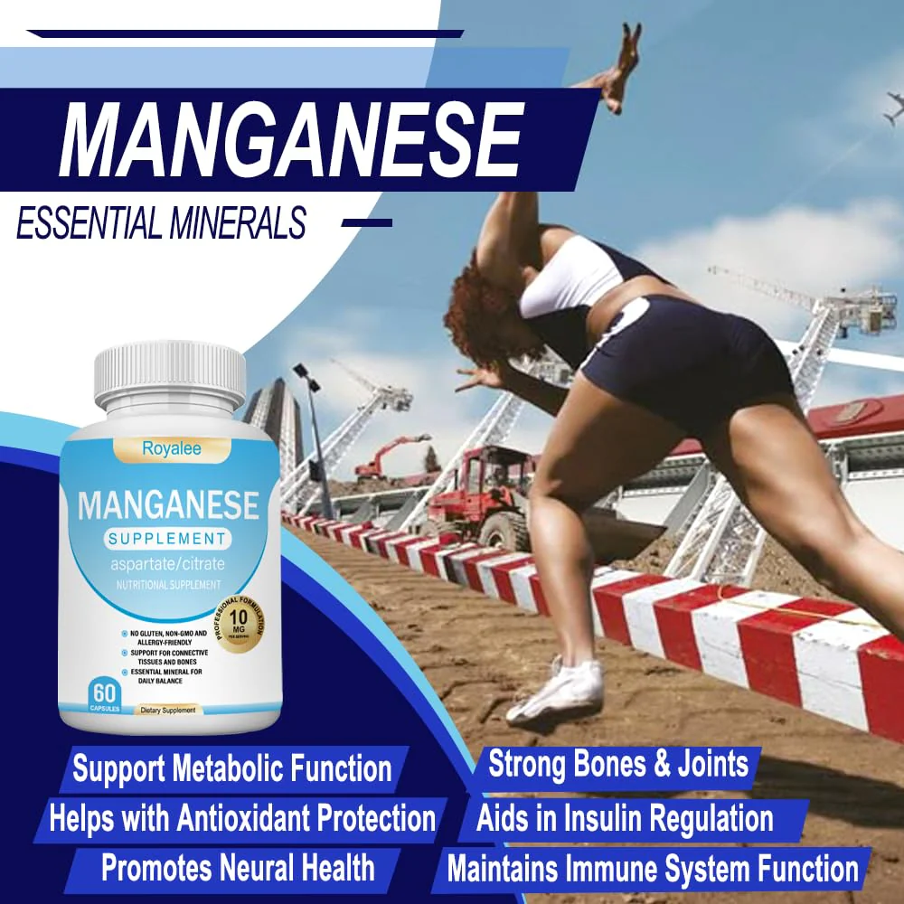 Magnesium Complex & Manganese Supplement Bundle – 1000mg Magnesium with 7 Forms Plus 10mg Manganese (Aspartate/Citrate) – Supports Relaxation, Muscle & Bone Function – 150 Capsules Total - Image 5