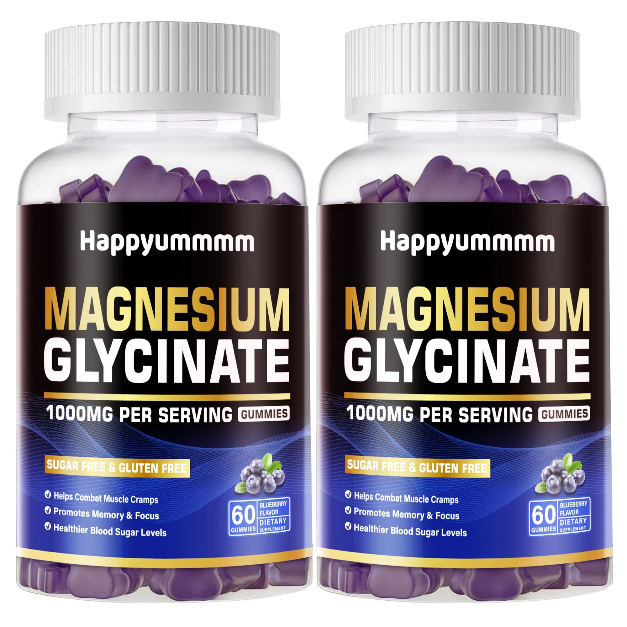 Magnesium glycinate Gummies Blueberry-120