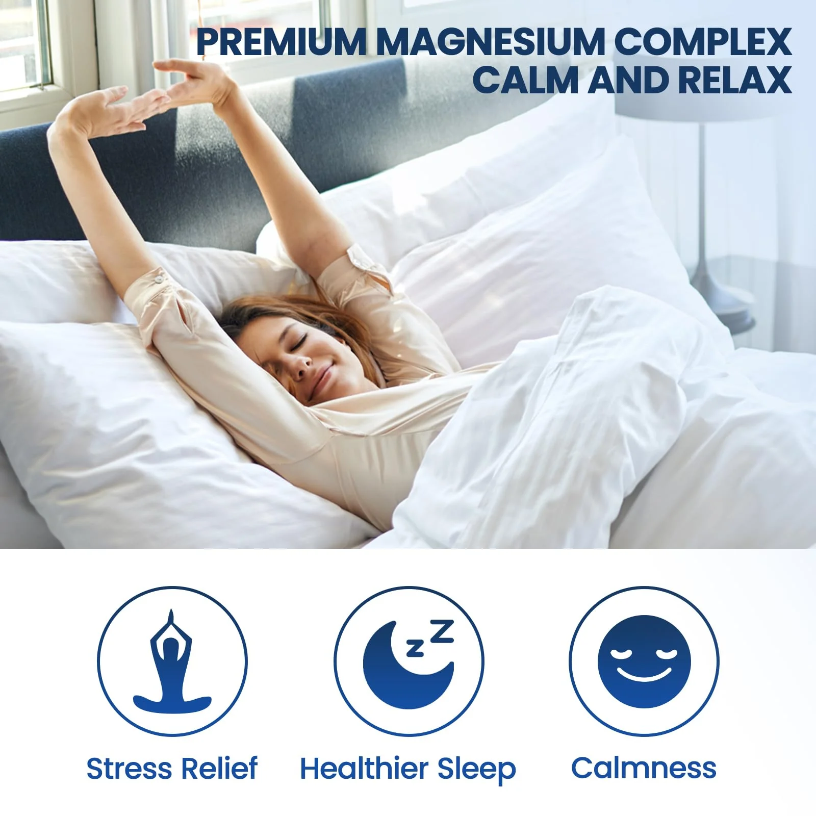 Magnesium Glycinate Liquid Drops 500mg - Triple Magnesium Complex Supplement with Citrate, Malate, Ashwagandha, L-Theanine, Vitamin B6 for Sleep, Stress Relief, Muscle, Pineapple Flavor 4 Fl Oz - Image 5