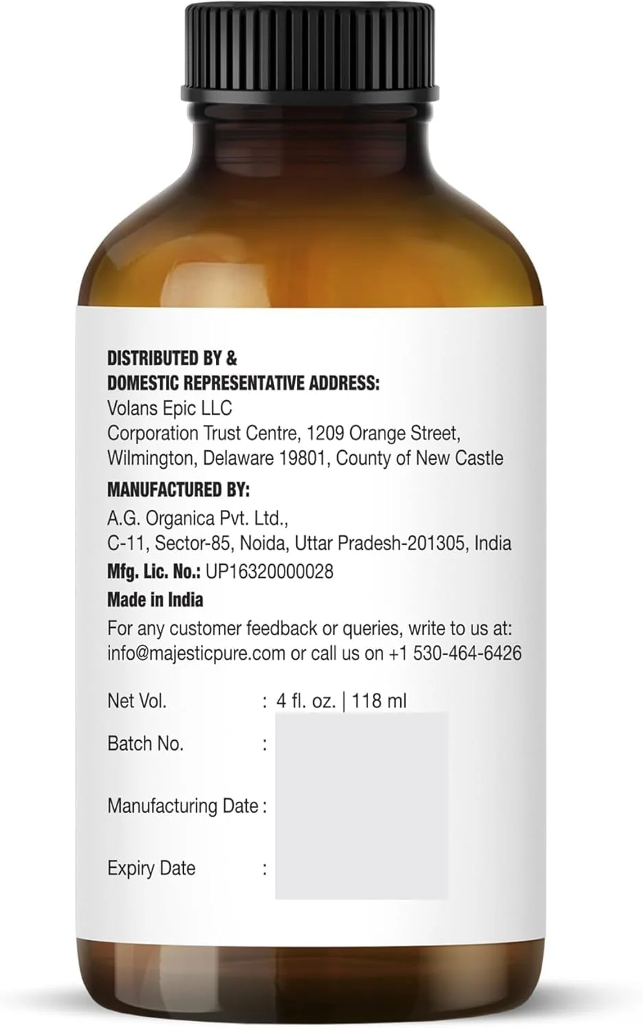 Majestic Pure Essential Oil with Glass Dropper - 100% Pure and Natural - Essential Oils for Diffuser, Aromatherapy, Soap and Candle Making, Lavender Essential Oil, Lavender Oil, 4 Fl Oz - Image 2