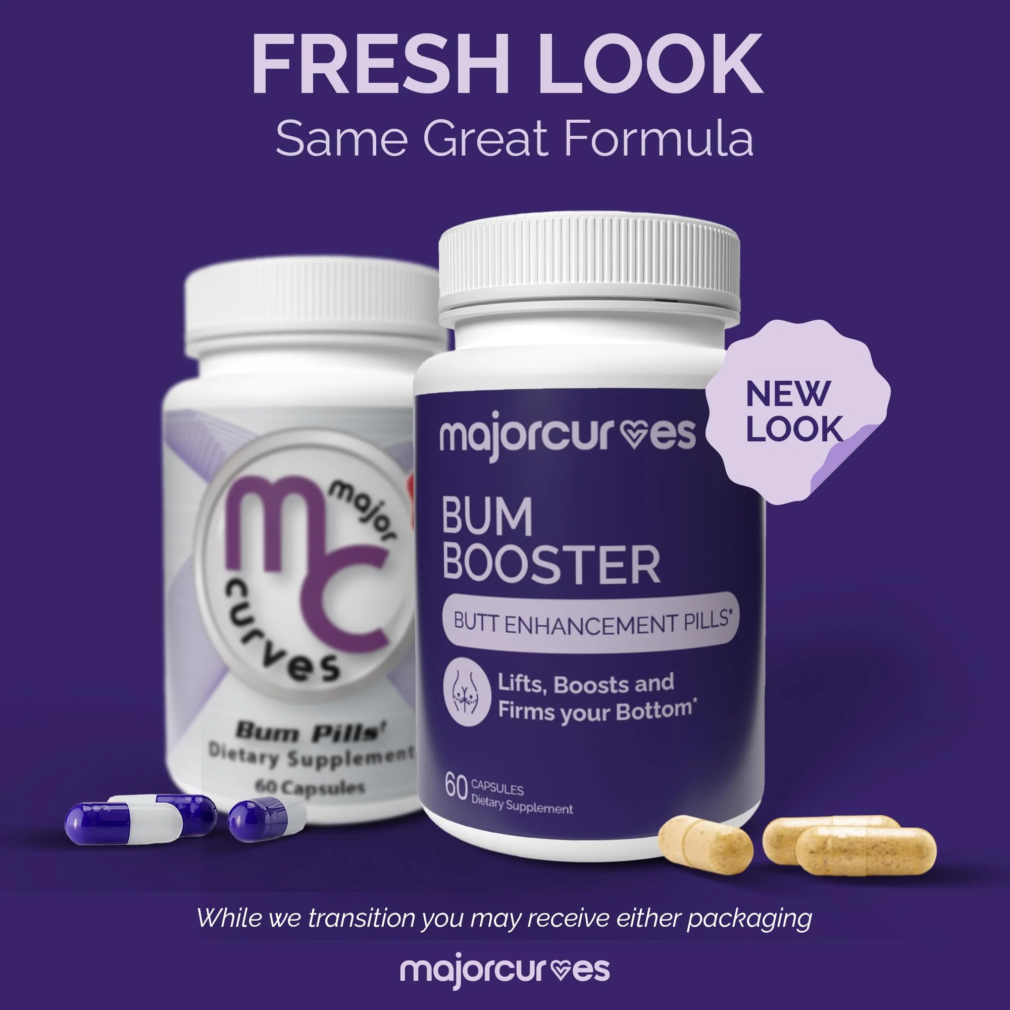 Major Curves Bum Booster Pills – Butt Enhancement for Women, Booty Growth Capsules for Bigger Bum, Curvier Hips and Glutes, Natural Brazilian Butt Lift Alternative with Fenugreek and Wild Yam - Image 7