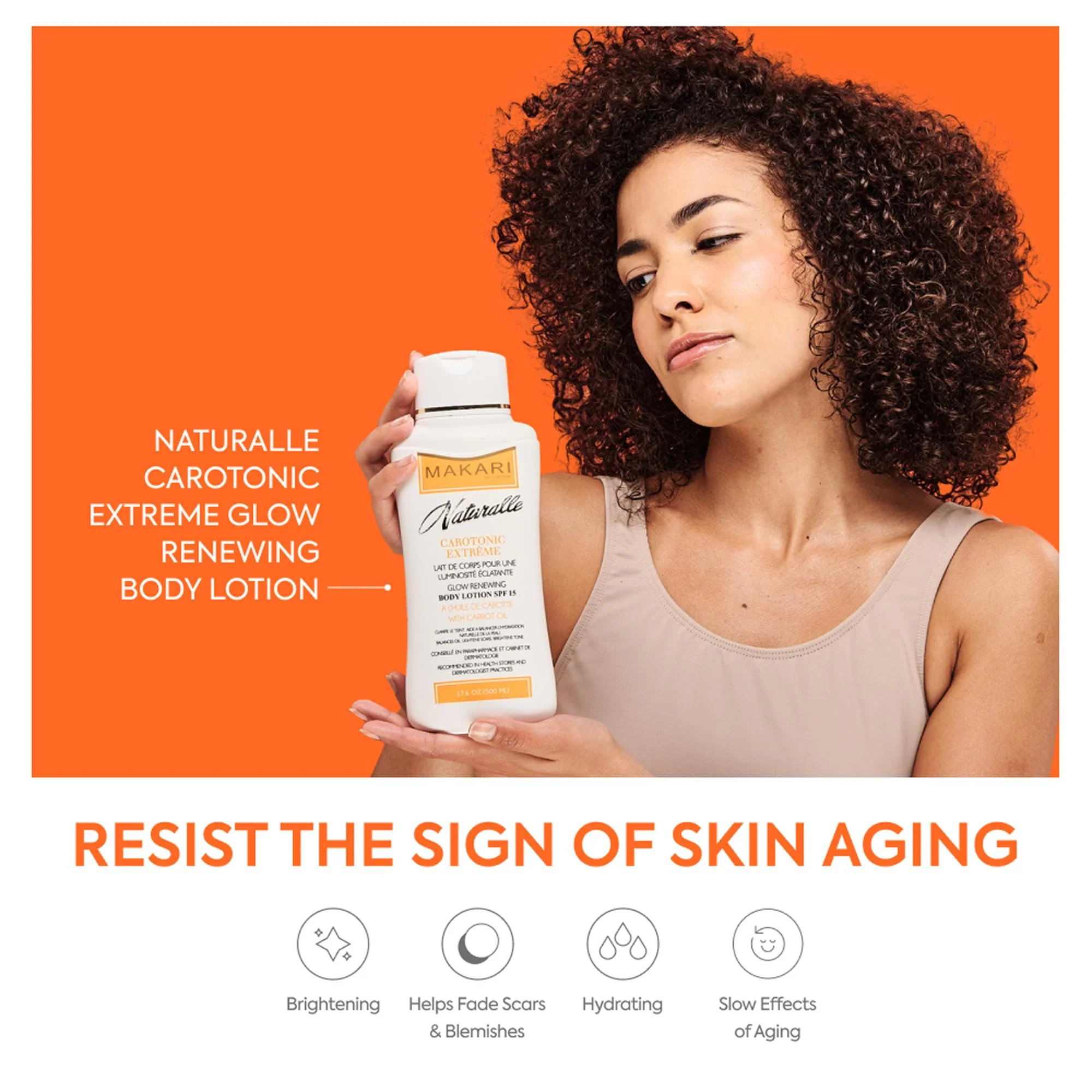 MAKARI Carotonic Extreme Body Lotion (17.6 oz) | Fights Excess Oil Production | Helps Fade Body Scars and Marks | Skin Brightening Formula | Helps Resist Aging and Promotes Healthy Radiance - Image 8
