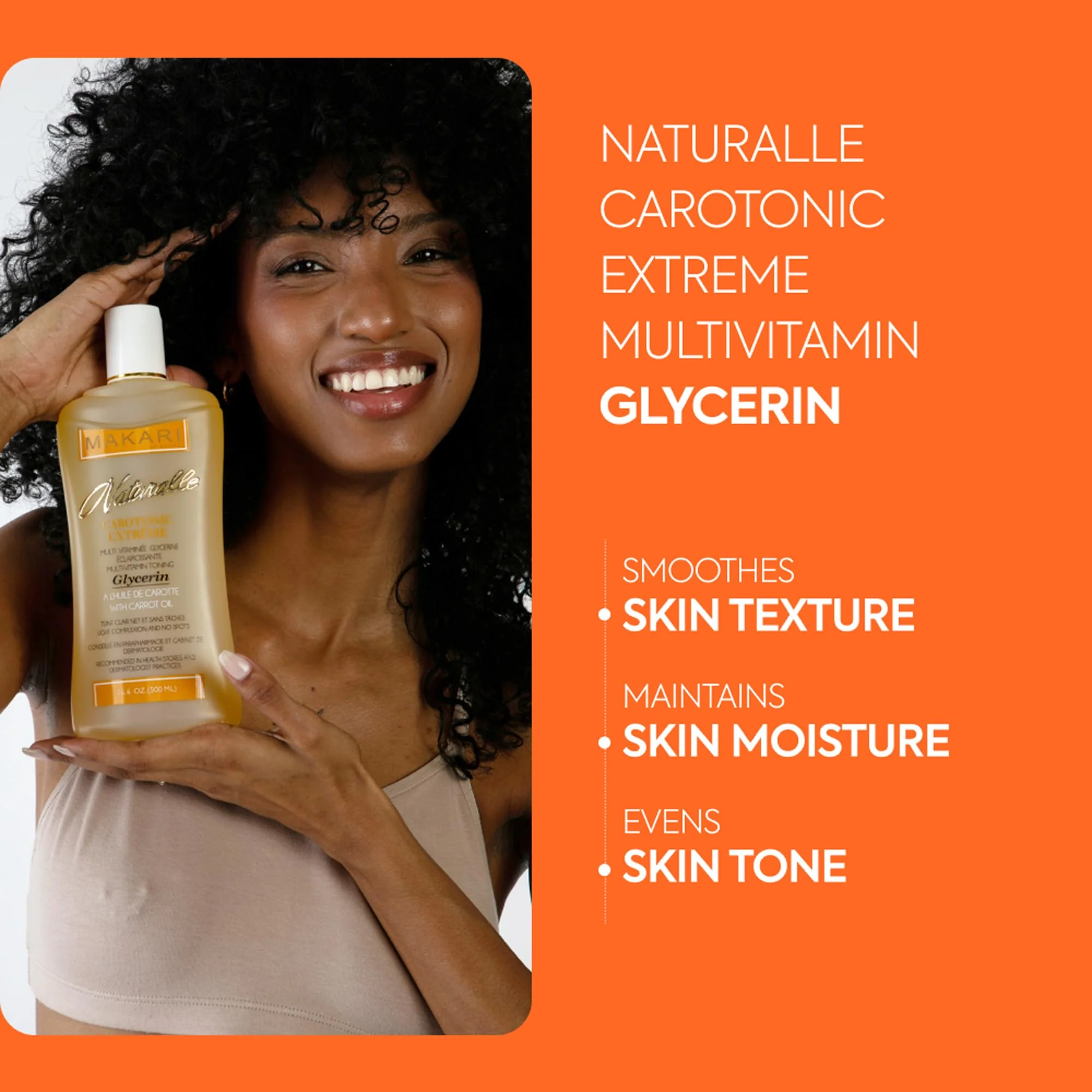 MAKARI Naturalle Carotonic Extreme Body Glycerin (16.6 oz) | Helps Brighten Skin and Fade Body Scars and Marks | Glycerin Oil for All Skin Types | Safe for Sensitive Skin and Kids Ages 12 and Up - Image 10