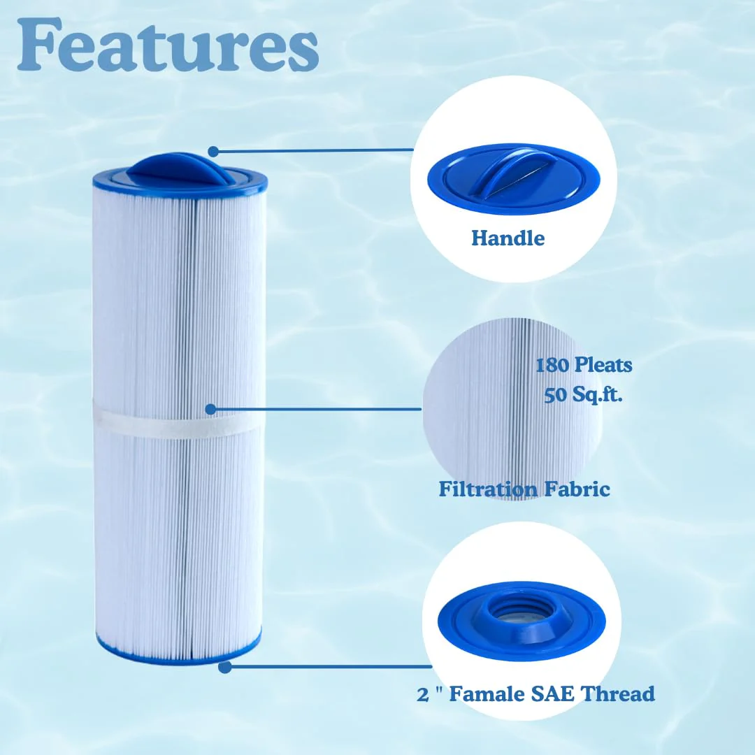 Malaka Spa Replacement Filter FD2007 Compatible with PWW50L 4CH-949 FC-0172, Hot Tub Replacement Filter Cartridge, 2-Pack - Image 7