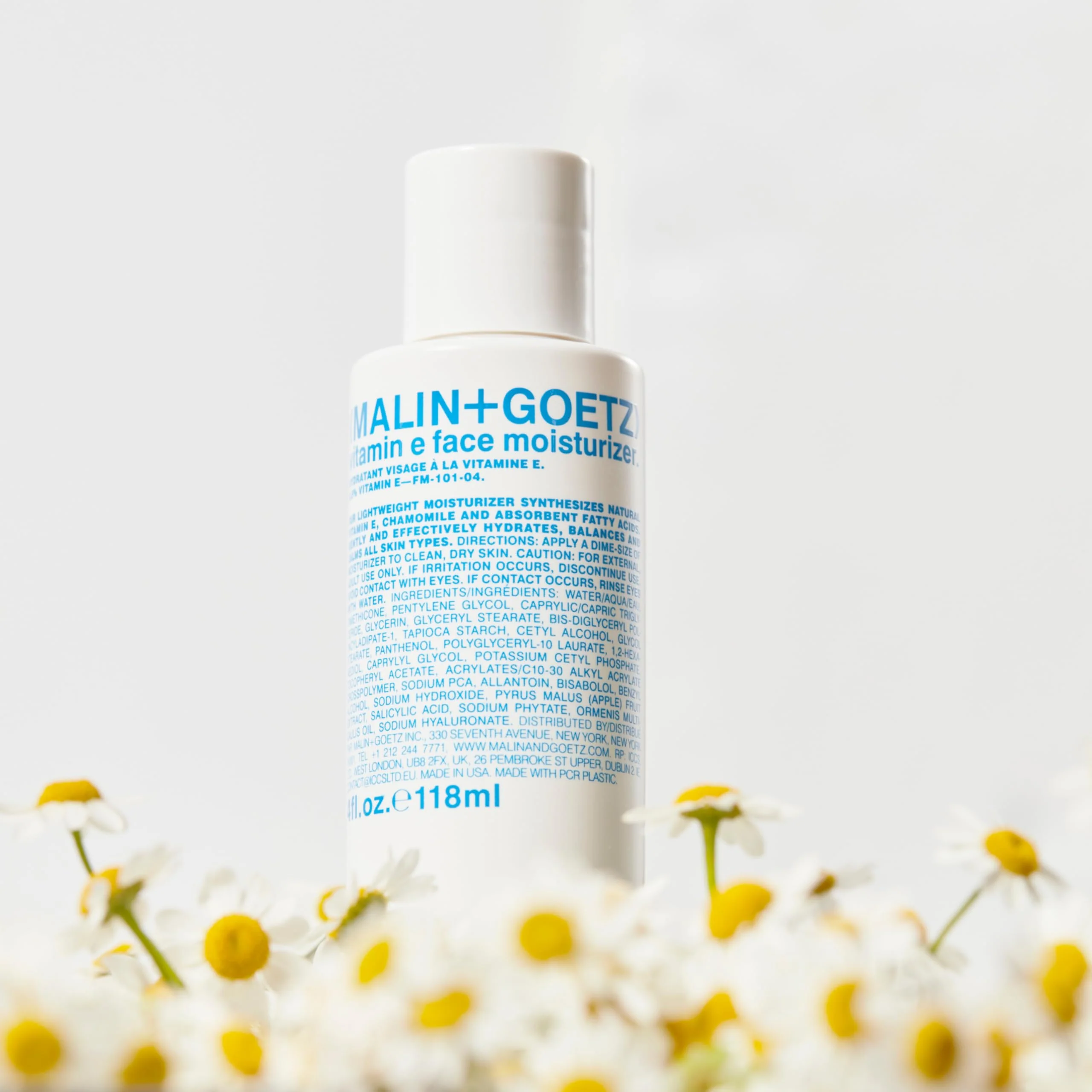 MALIN+GOETZ Vitamin E Face Moisturizer | Lightweight Hydrating Daily Face Cream Balancing All Skin Types | Fragrance-Free, Vegan | 4 Fl Oz - Image 3