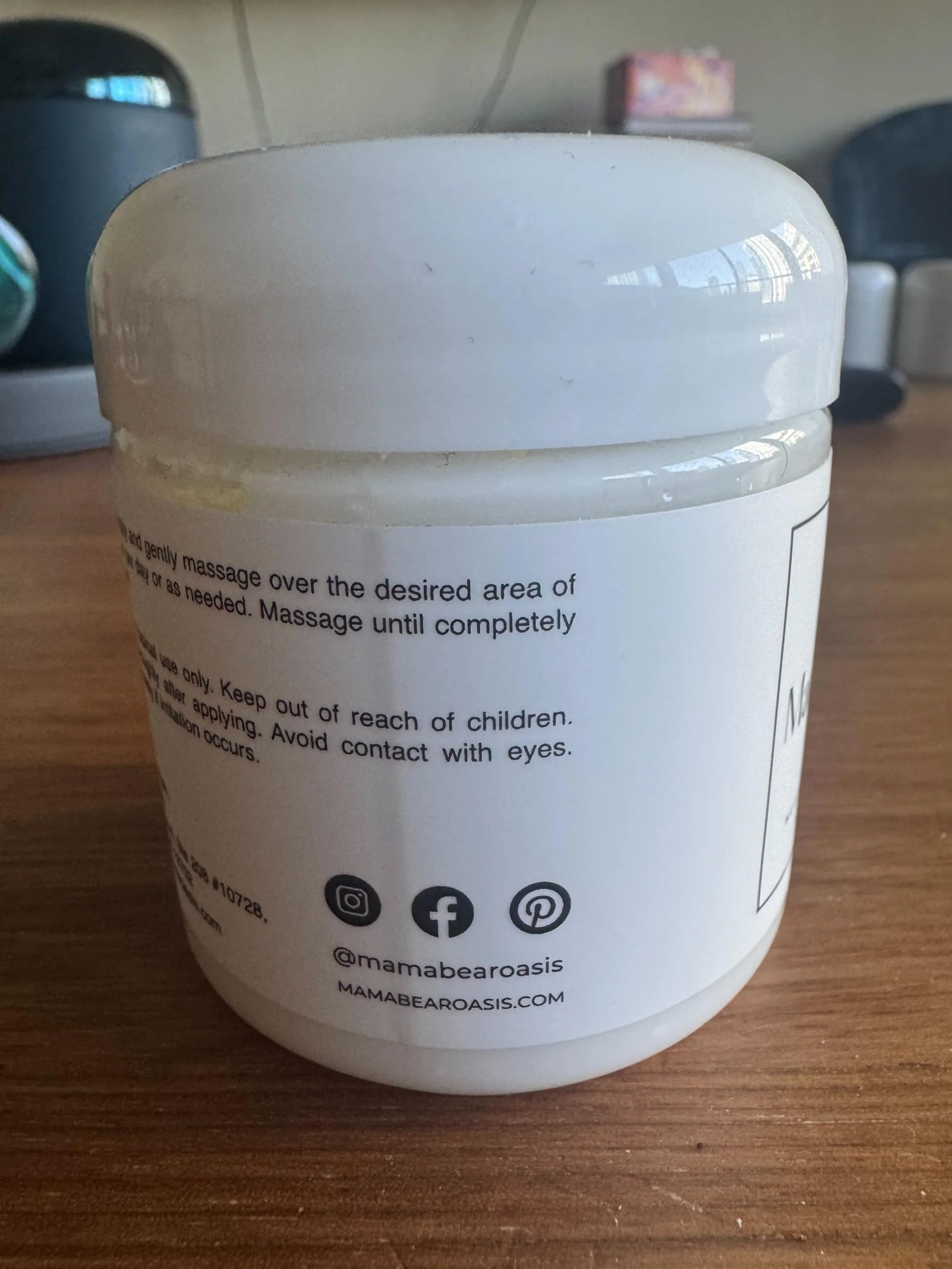 Mama Bear Oasis Lotion - Magnesium Cream - Lavender Magnesium Lotion for Foot, Hands, Legs, Toes Includes Arnica, Vitamin B6, Aloe Vera, MSM (Pack of 1) - Image 4