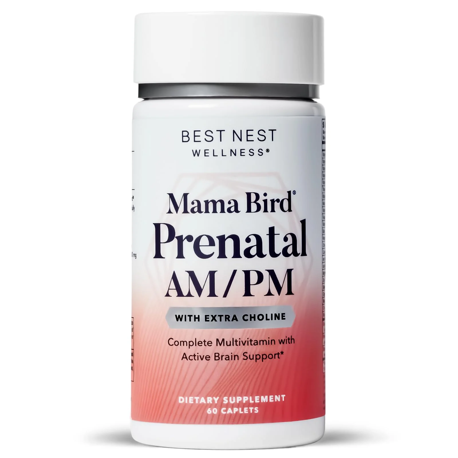 Mama Bird AM/PM Prenatal Multivitamin | Methylfolate (Folic Acid), Methylcobalamin (B12), 100% Natural Whole Food Organic Herbal Blend, Vegan, Twice Daily Vitamin, 60 Count ……