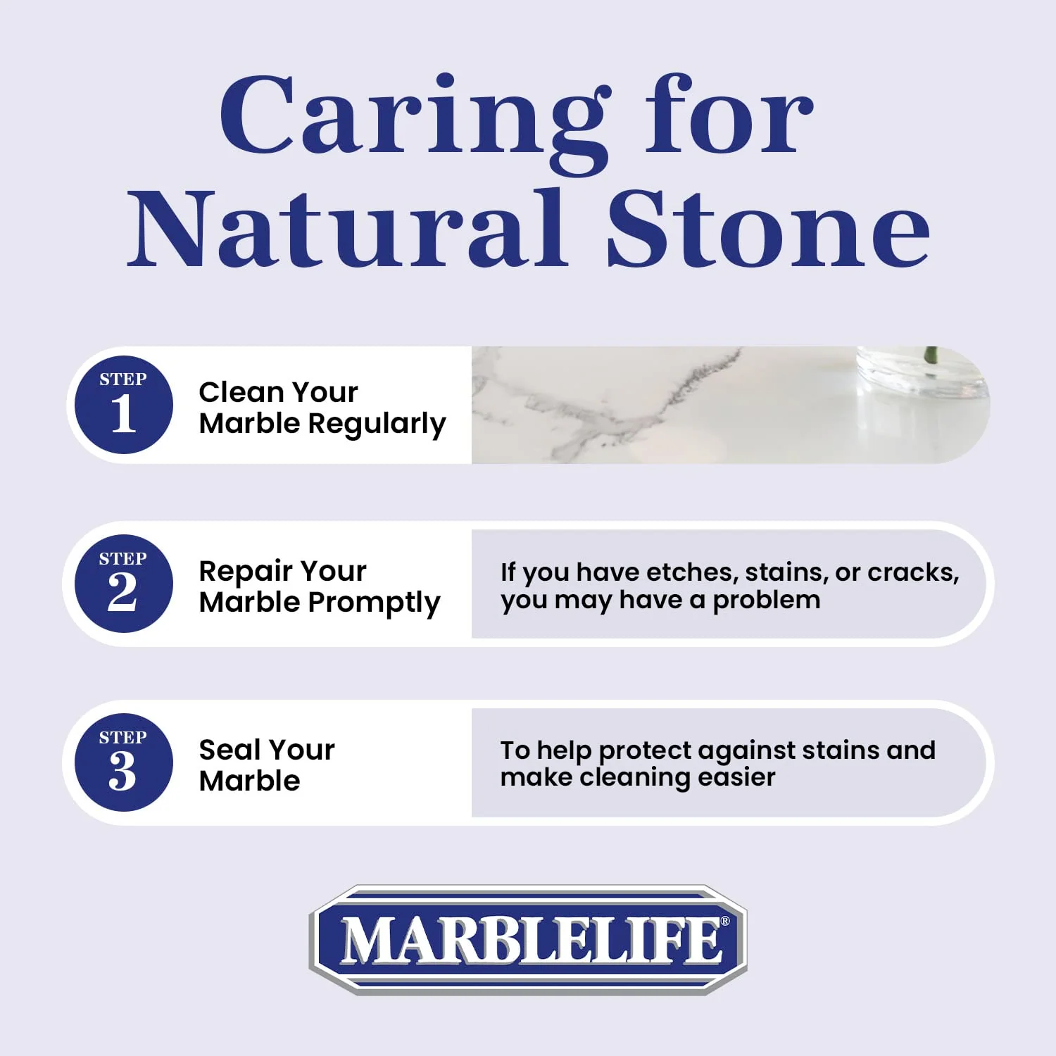 Marblelife InterCare Marble and Travertine, Natural Stone & Terrazzo Liquid Cleaner, Shower & Tile Surface Care, Floor, Walls & Countertop Cleaner and Degreaser, 32 oz - Image 3