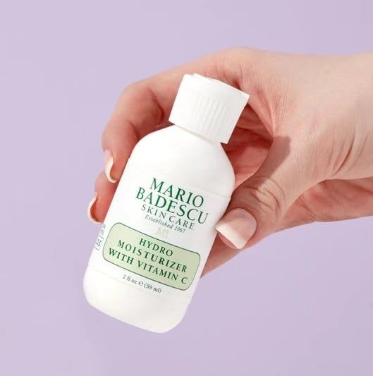Mario Badescu Hydro Face Moisturizer with Vitamin C for Combination and Sensitive Skin | Lightweight Facial Cream for Men & Women | Moisturizing Skincare with Vitamin E, 2 Fl Oz - Image 4