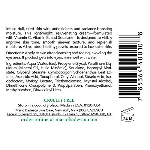 Mario Badescu Hydro Face Moisturizer with Vitamin C for Combination and Sensitive Skin | Lightweight Facial Cream for Men & Women | Moisturizing Skincare with Vitamin E, 2 Fl Oz - Image 6