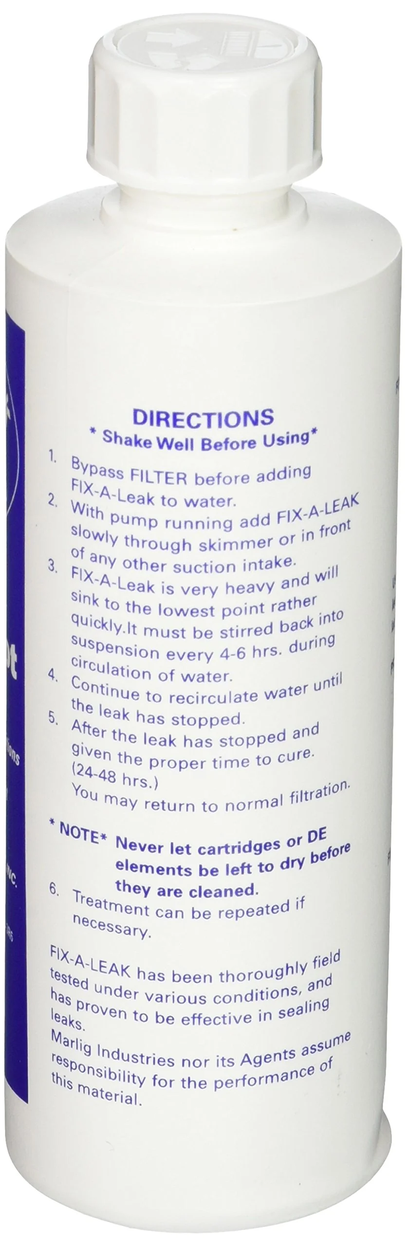 Marlig Fix-A-Leak Pool and Spa Leak Sealer - 8 oz - Image 3