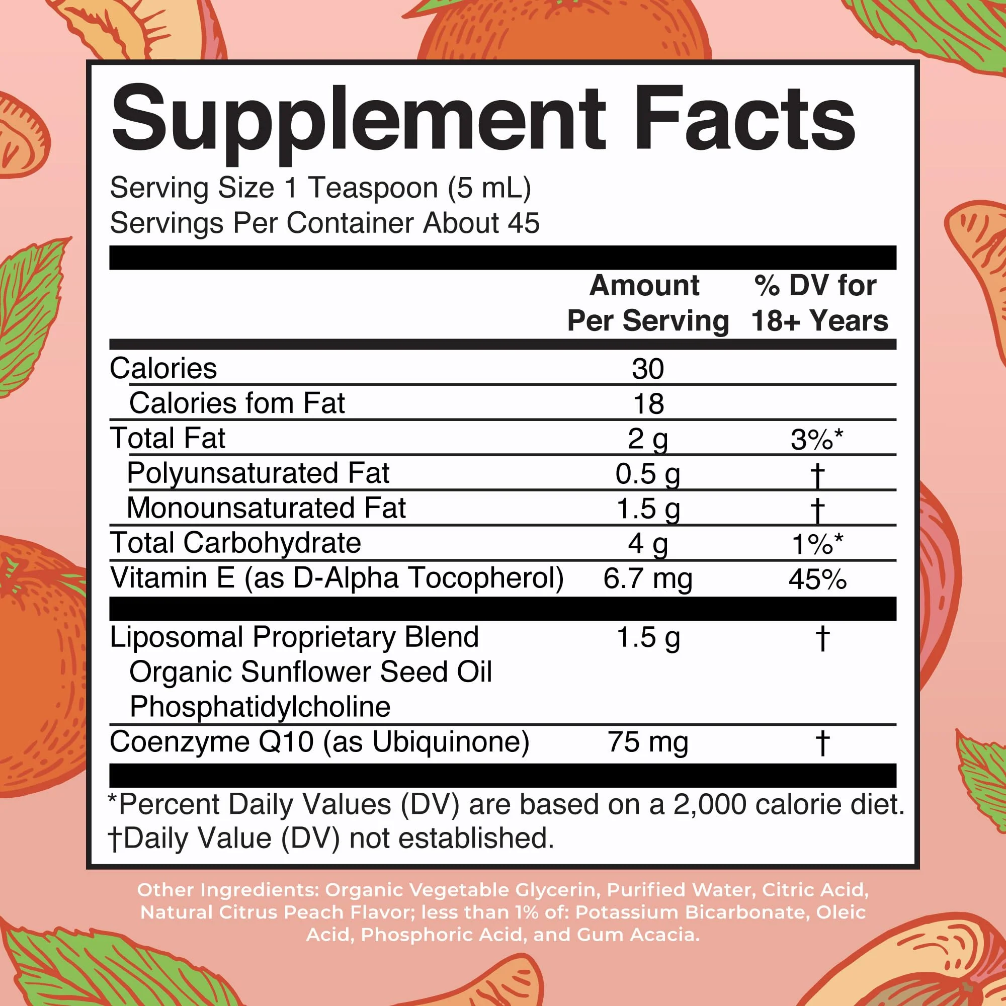 MaryRuth Organics Liquid Vitamin | Coenzyme Q10 Heart Health for Mitochondrial Support and Immune System | Vegan Non-GMO | 7.6 Fl Oz | 45 Servings - Image 10