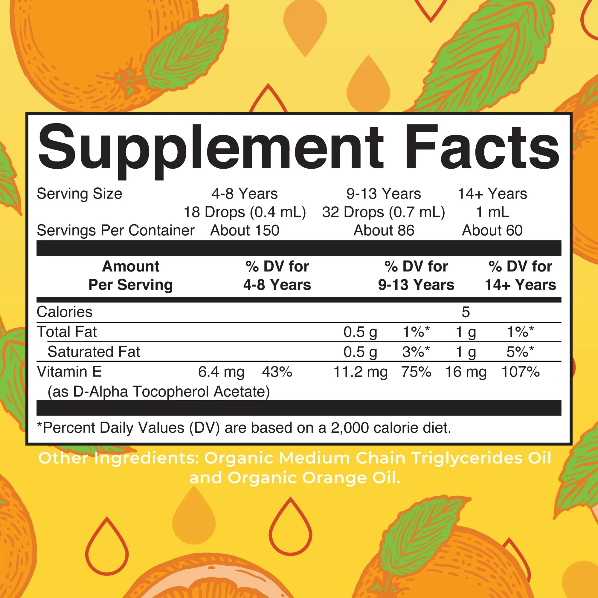 MaryRuth Organics USDA Vitamin E Liquid Drops 2 Month Supply | Bone and Joint Health | Cognitive Health for Adults and Kids | Sugar Free, Vegan, Non-GMO, Gluten Free | 2 Ounces - Image 9