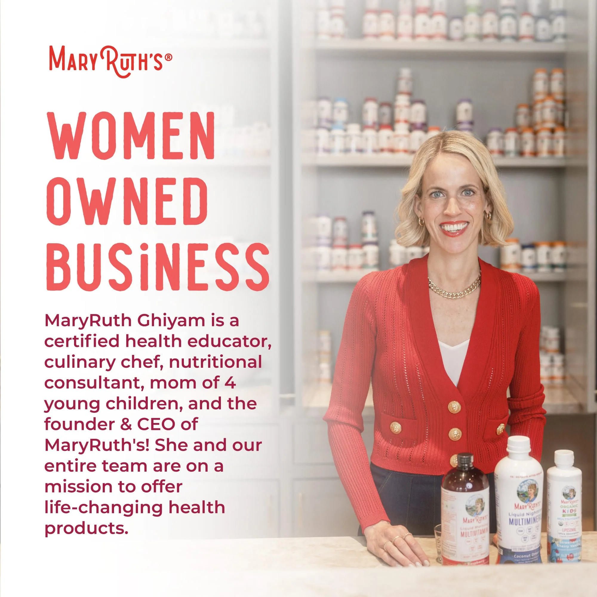 MaryRuth Organics Vitamin B12 Liquid Spray | Vegan, Non-GMO, Gluten-Free | USDA Organic Supplement | Energy & Nervous System Support | B12 Vitamins for Women & Men | 720 mcg | 1 Fl Oz - Image 3