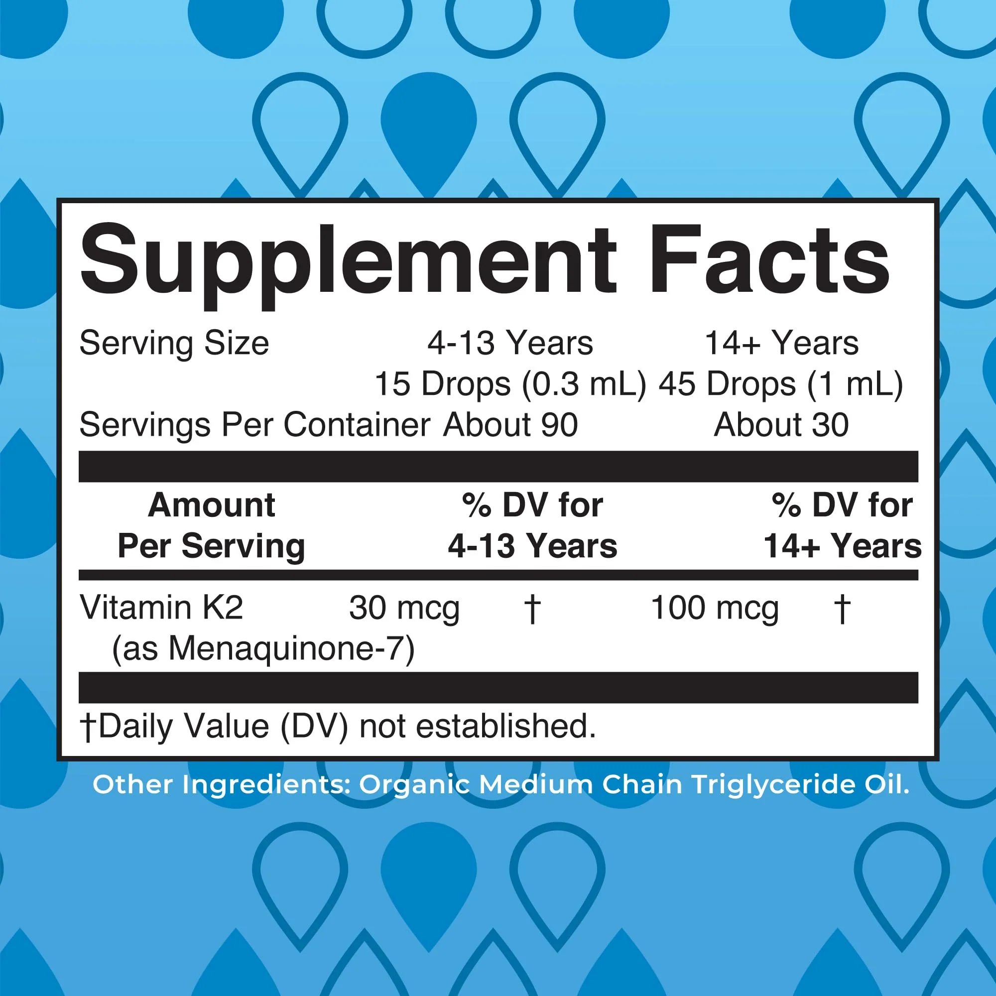 MaryRuth’s USDA Organic Vitamin K2 MK7 Liquid Drops for Adults & Kids | Sourced from Natto | Menaquinone- 7 | Vegan K2 Vitamin for Bone Health & Calcium Absorption | 1oz | Up to 90 Servings - Image 11
