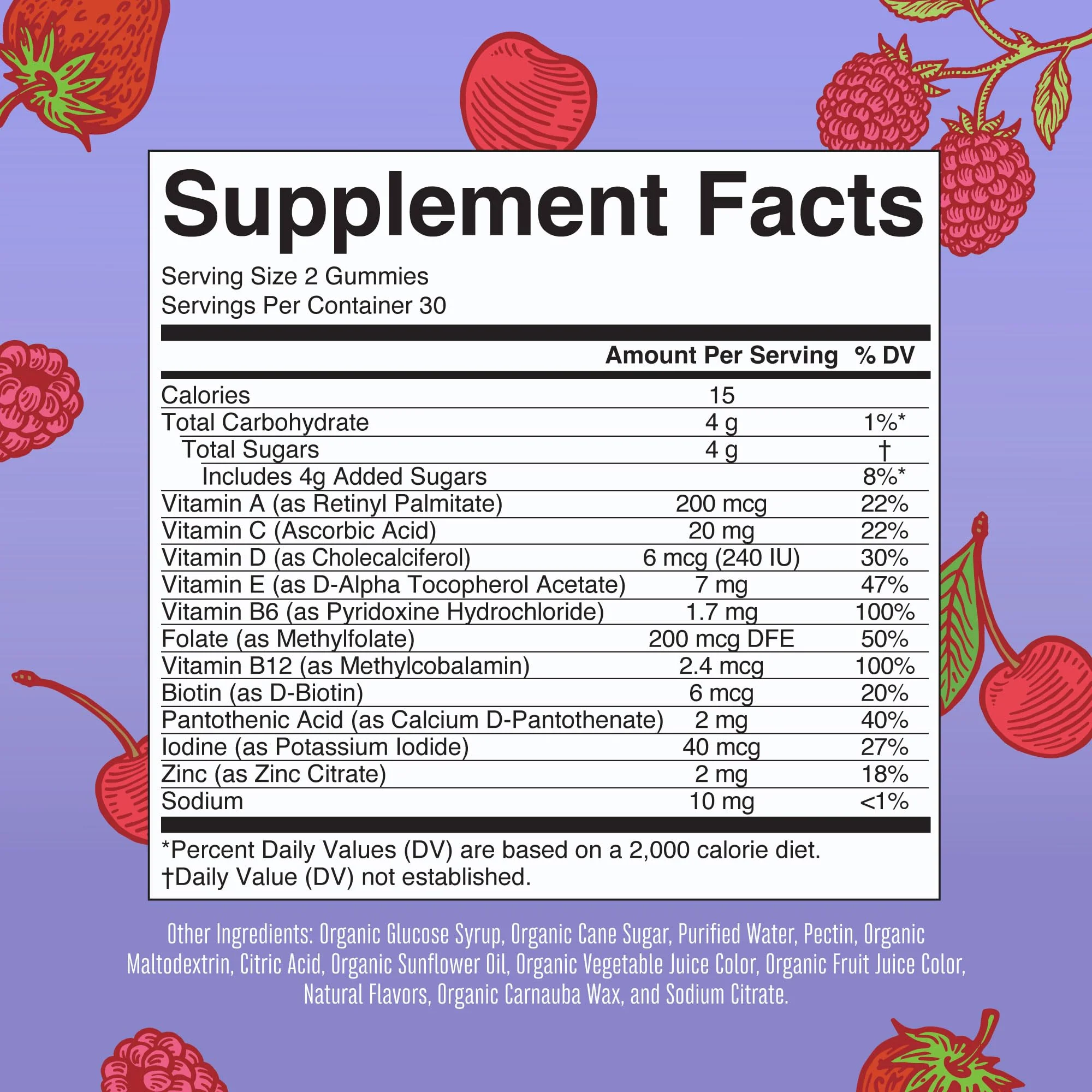 MARYRUTH'S Kids Vitamins | Multi | 1 Month Supply | Multivitamin Gummies for Ages 4+ | Multivitamin for Kids | Vegan | Only 2 Gummies a Day | 60 Count - Image 2